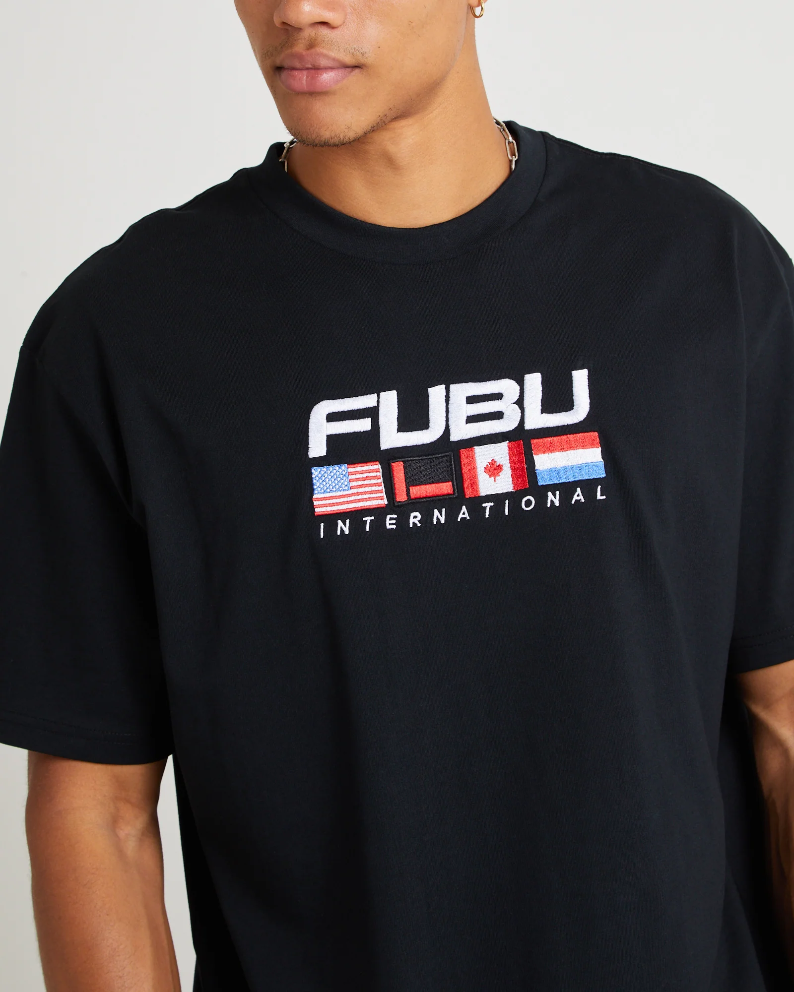 Corporate International Short Sleeve T-Shirt Black - Image 5