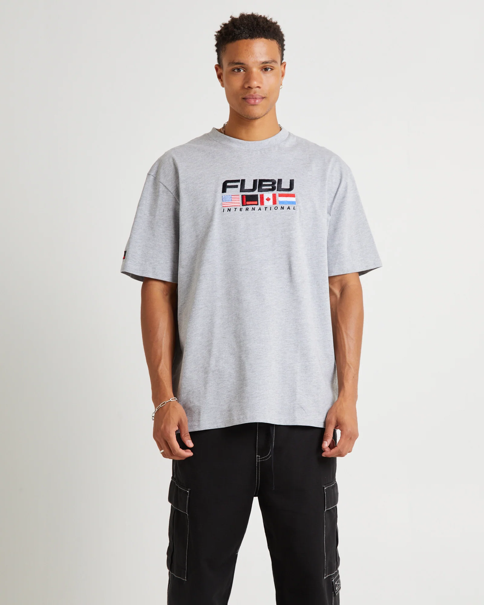 Corporate International Short Sleeve T-Shirt Grey