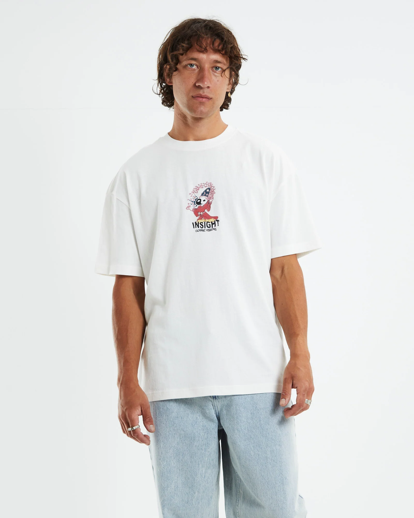 Cosmic Dream Short Sleeve T-Shirt White