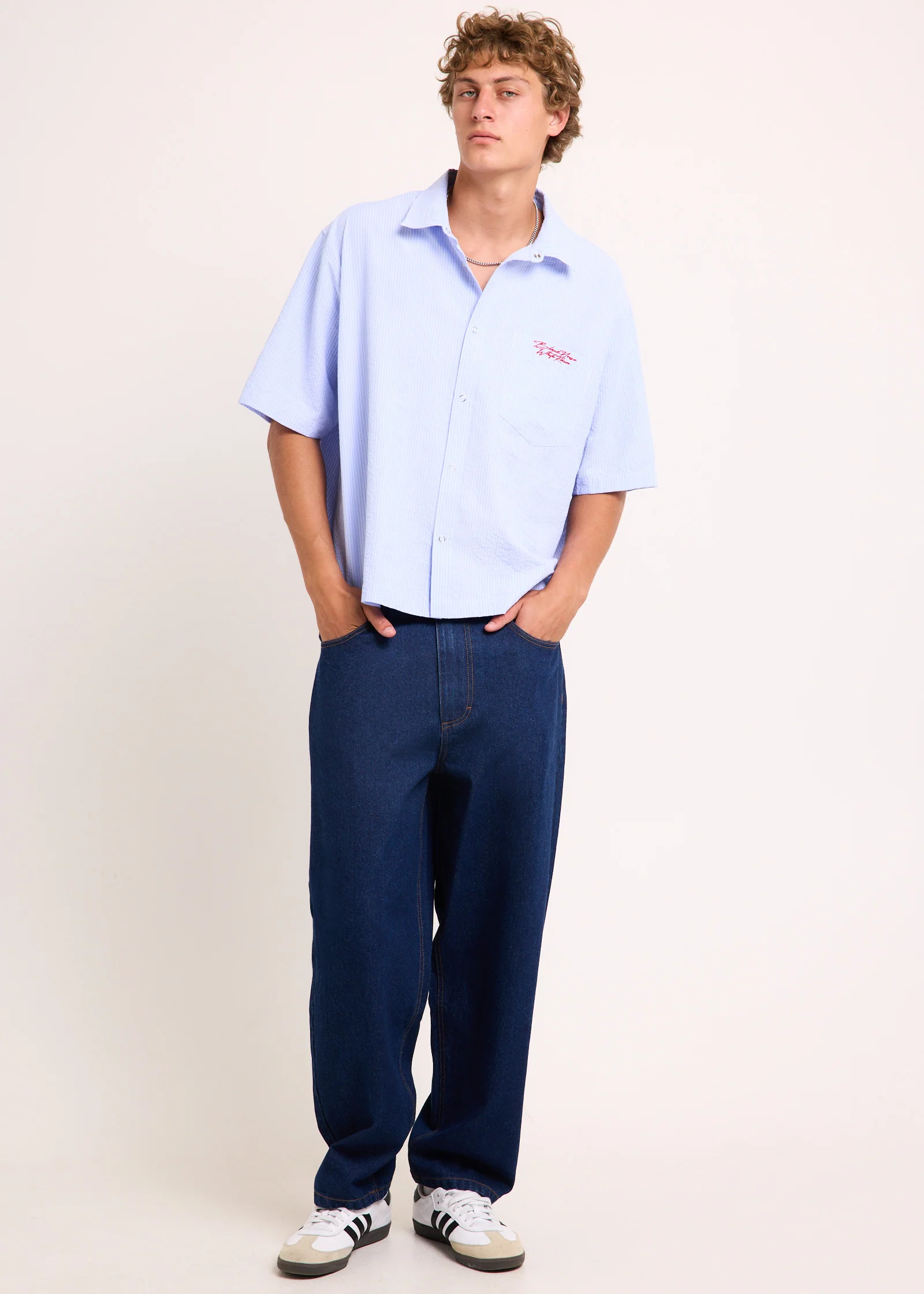 Crinkel Short Sleeve Shirt - Image 4