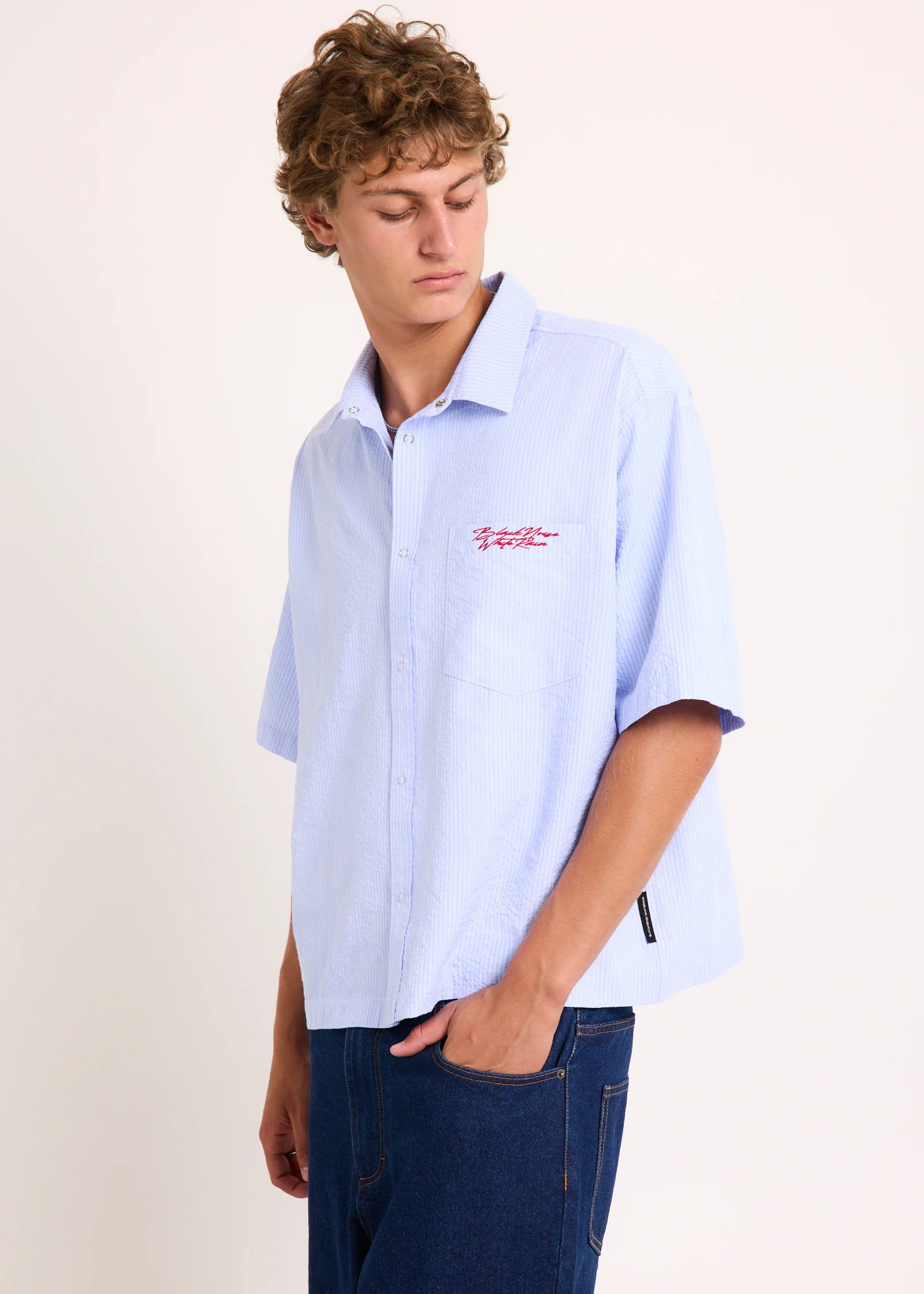 Crinkel Short Sleeve Shirt - Image 5