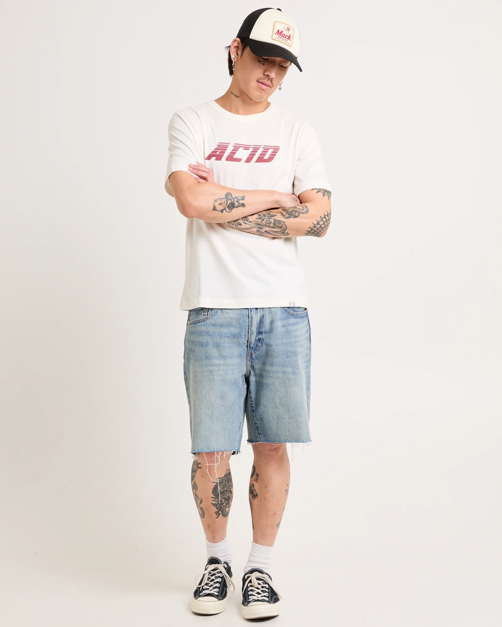 Cropped Acid T-Shirt - Image 4