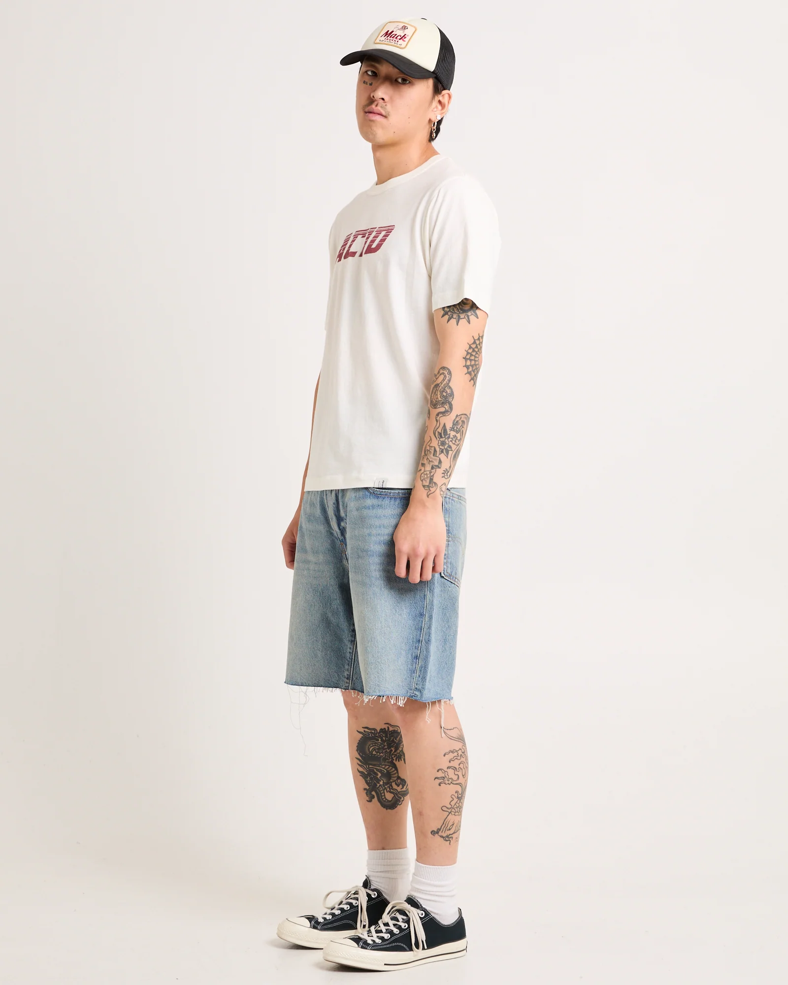 Cropped Acid T-Shirt - Image 5