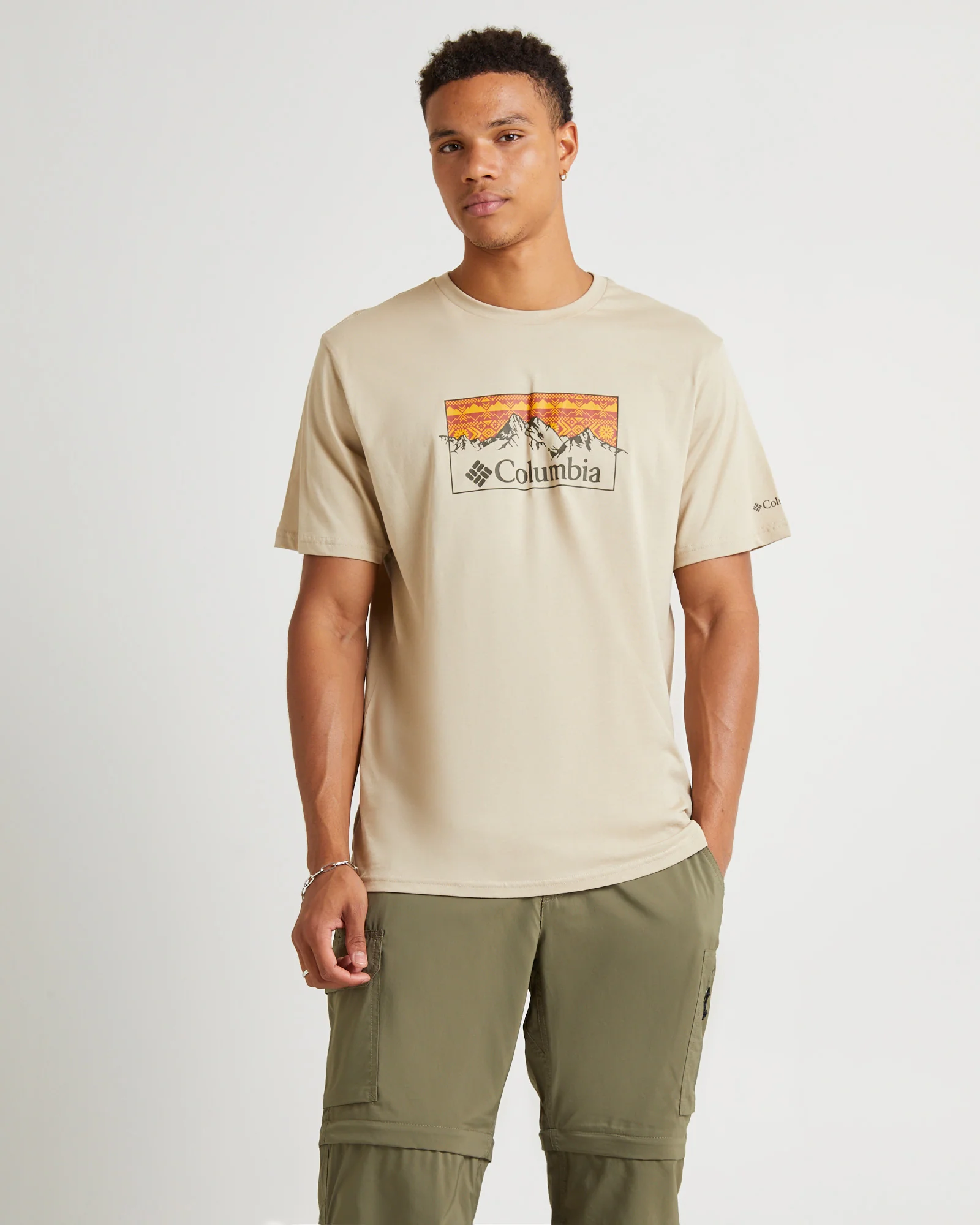 CSC Seasonal Logo T-Shirt Ancient Fossil