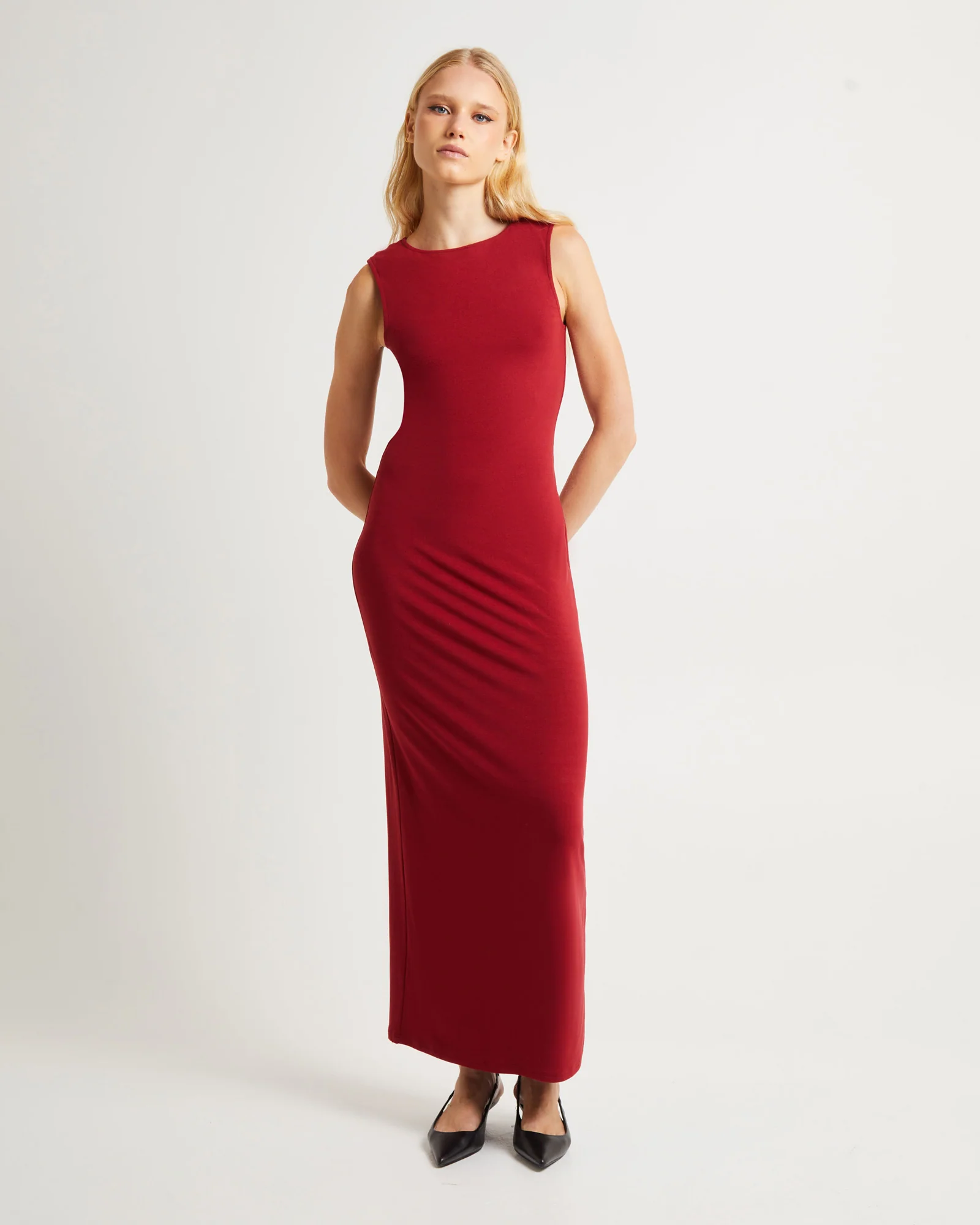 Dahlia Curve Cut Out Maxi Dress - Image 3
