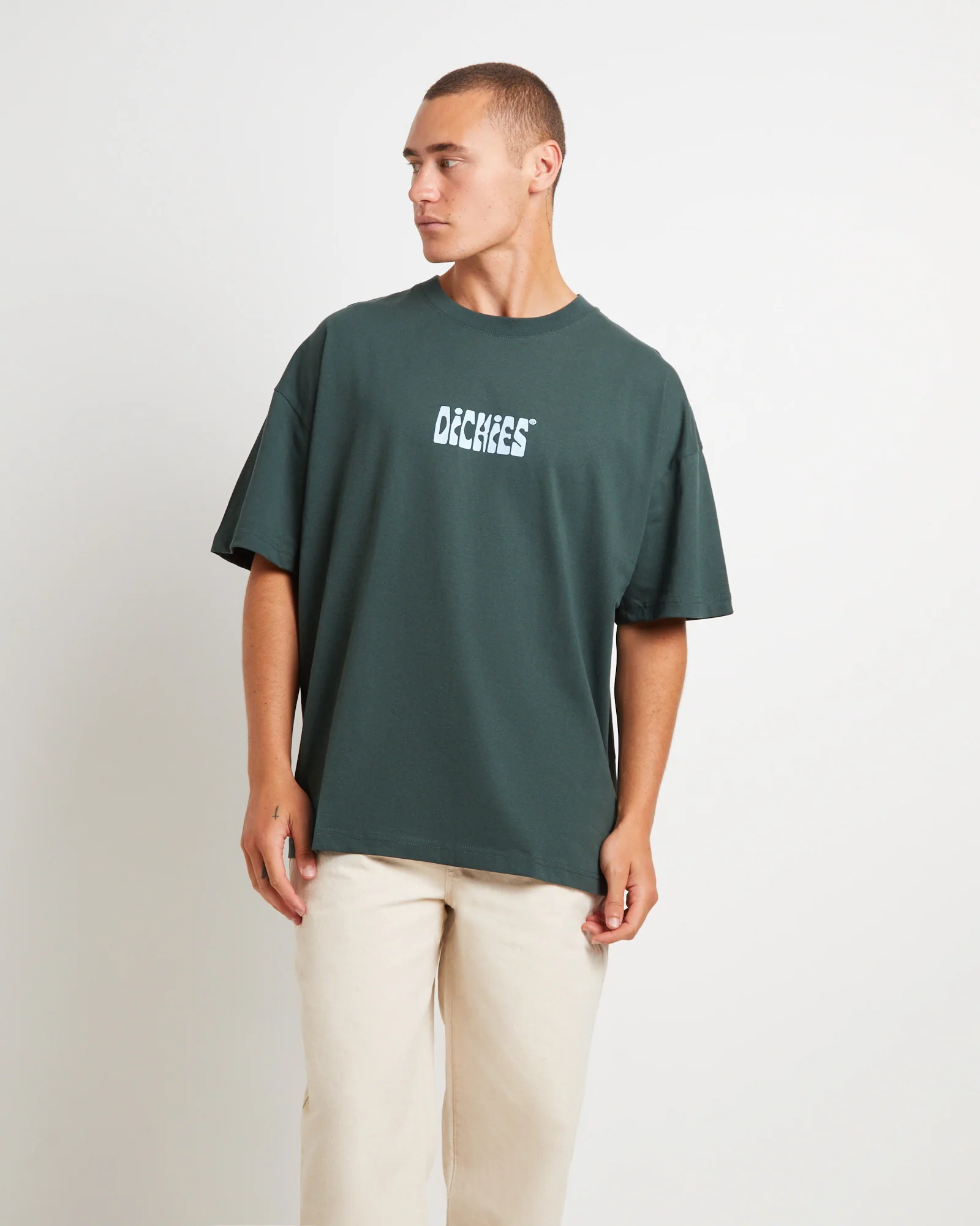Daisy Chain 330 Short Sleeve T-Shirt in Hunter Green