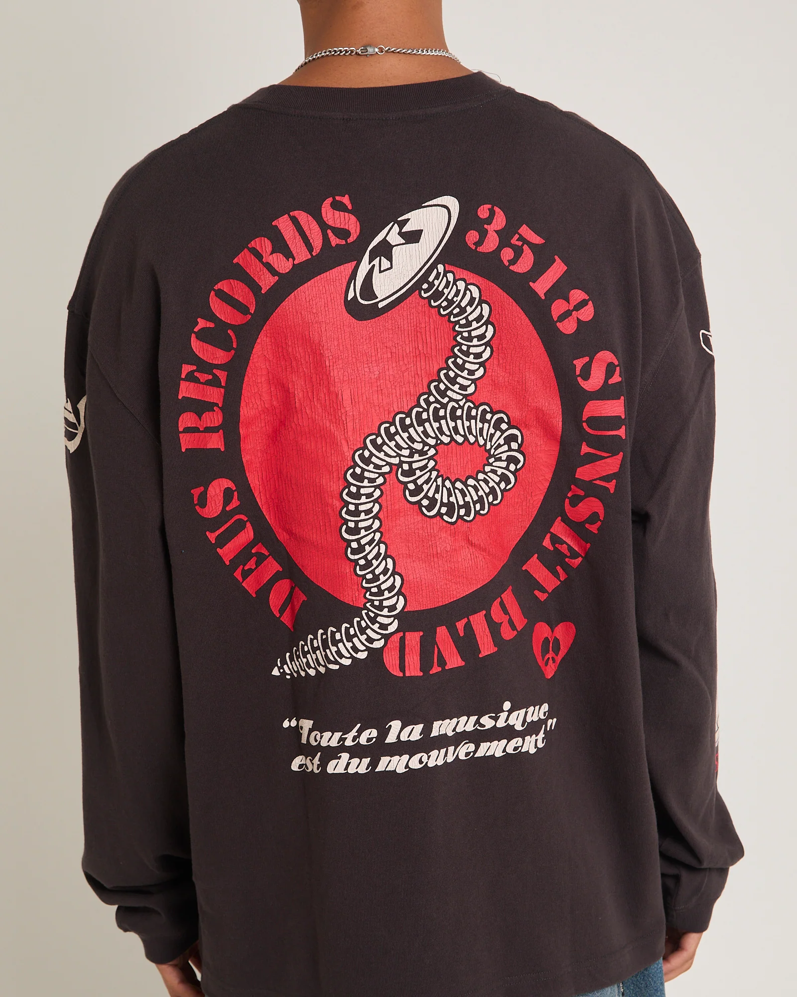 Dancing Ghost Long Sleeve T-Shirt - Image 5