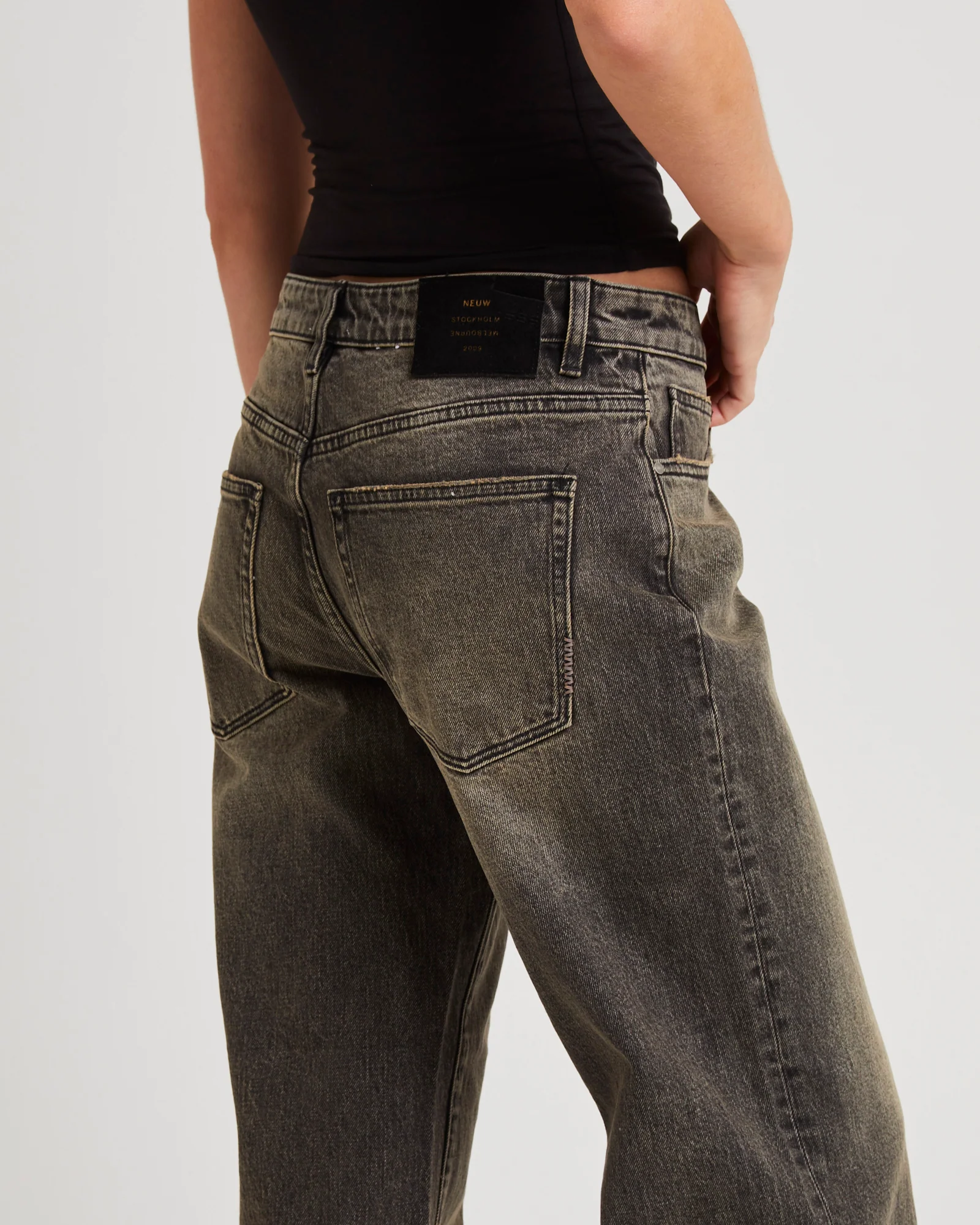 Daria Boyfriend Denim Jeans Meda - Image 5