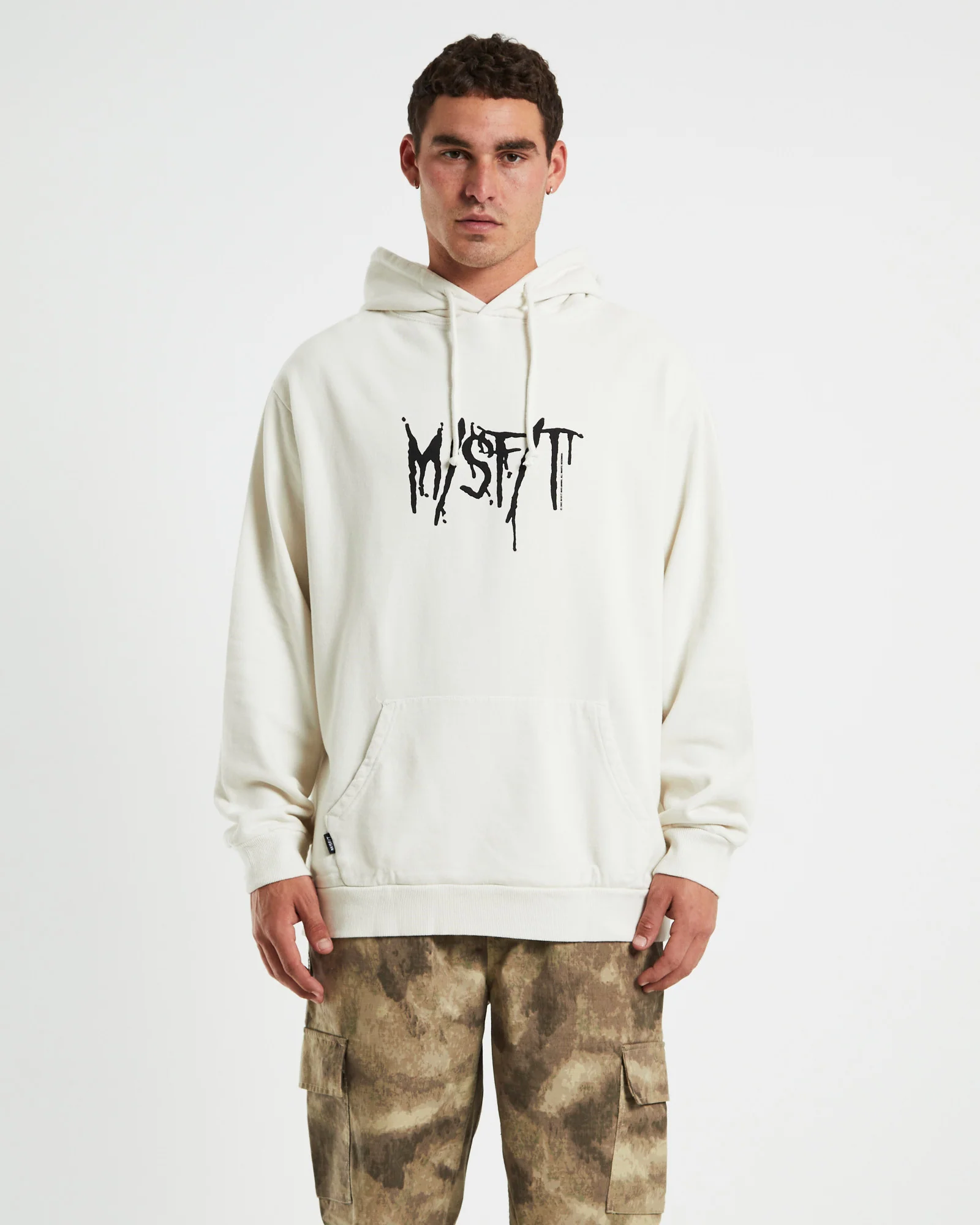 Day Dreamer 50-50 Hoodie Thrift White