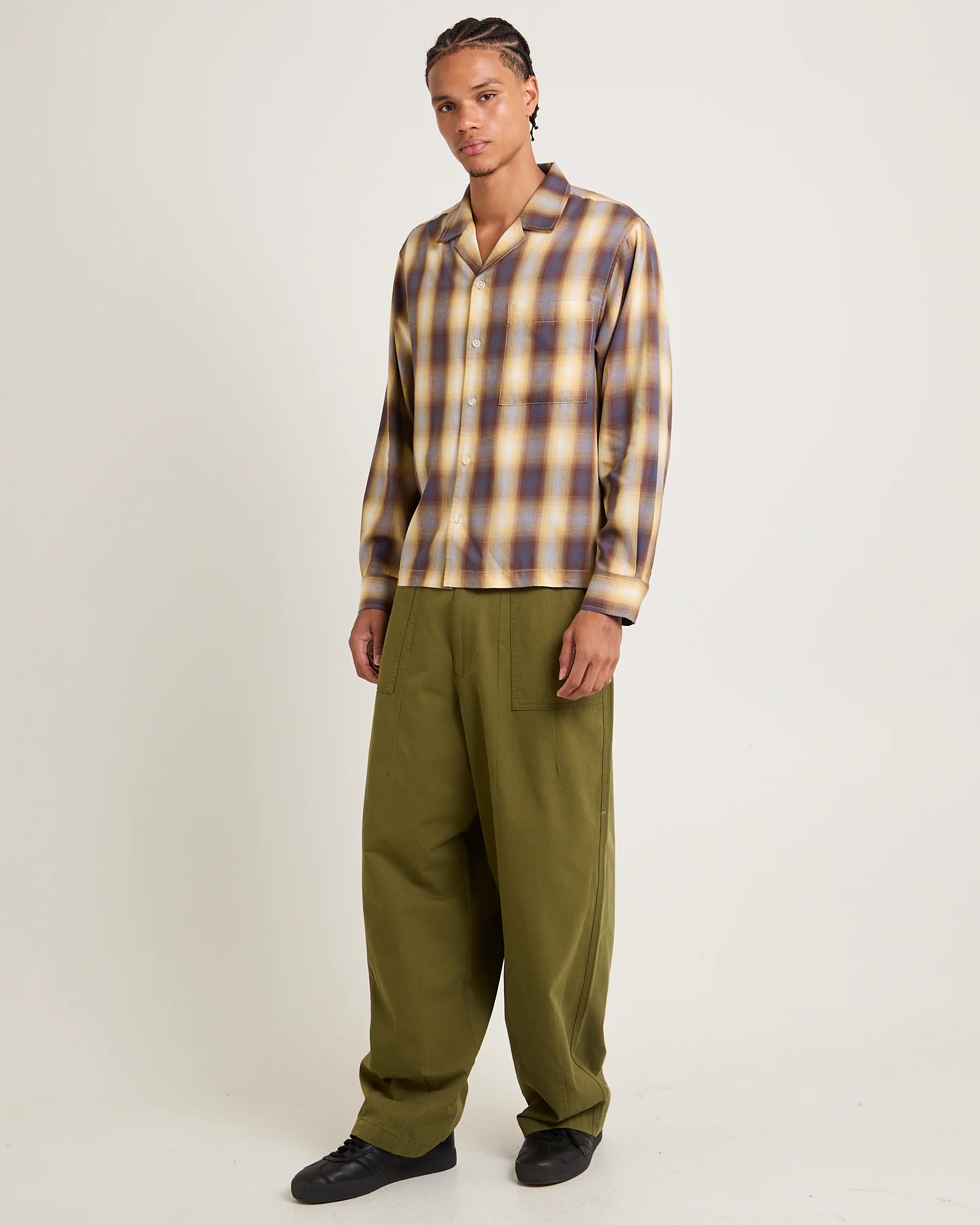 Dazed Long Sleeve Check Shirt - Image 6