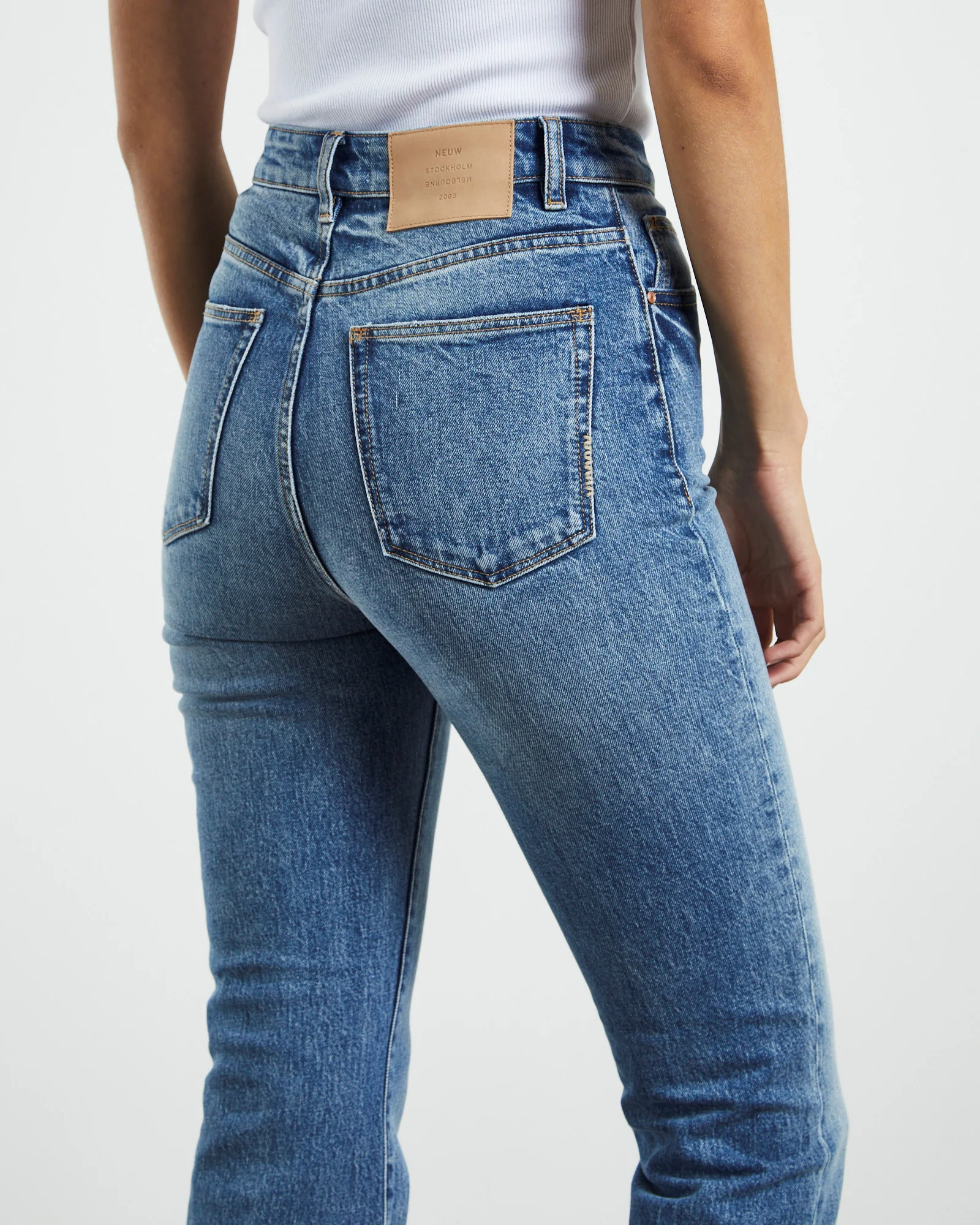 Debbie Bootcut Jeans Atmosphere Blue - Image 6