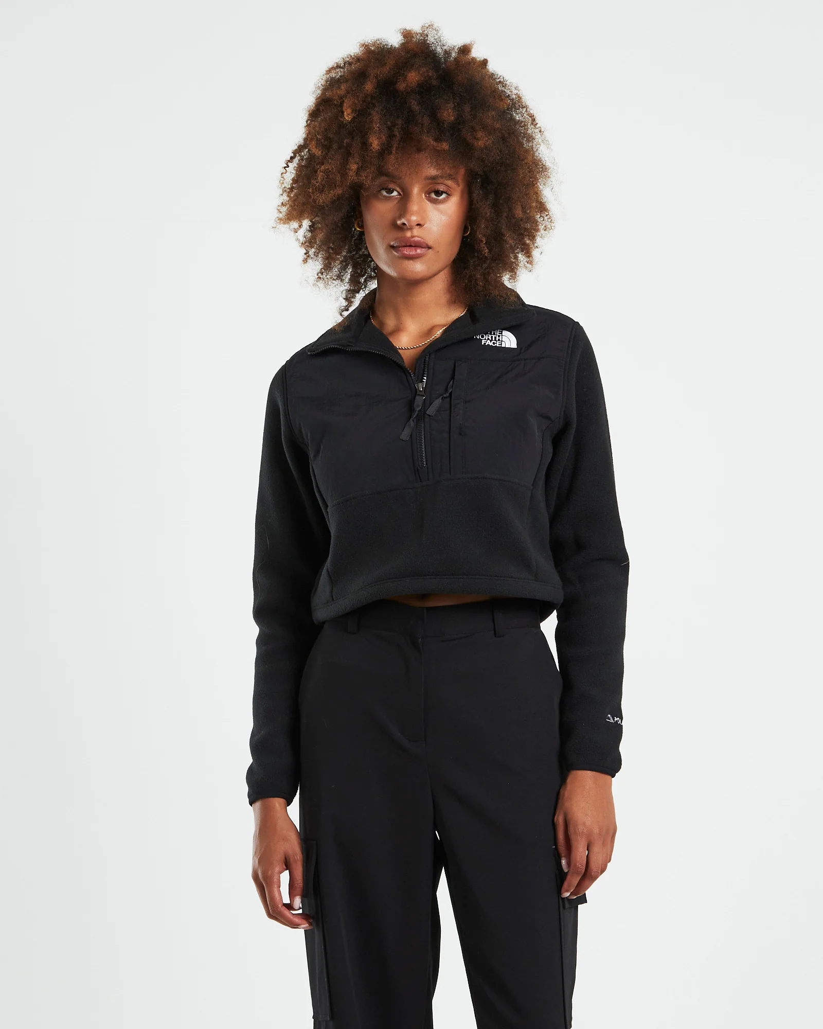Denali Crop Jumper Black