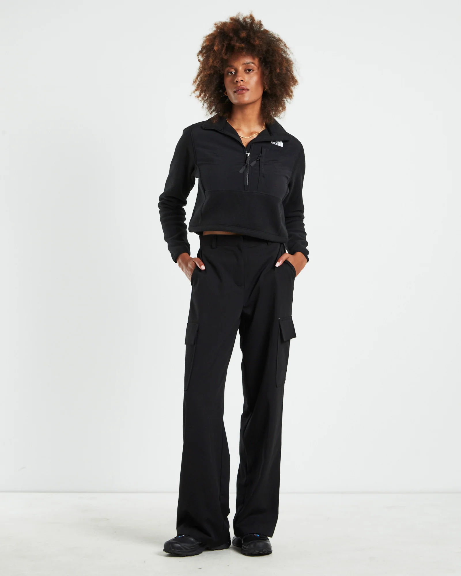 Denali Crop Jumper Black - Image 3