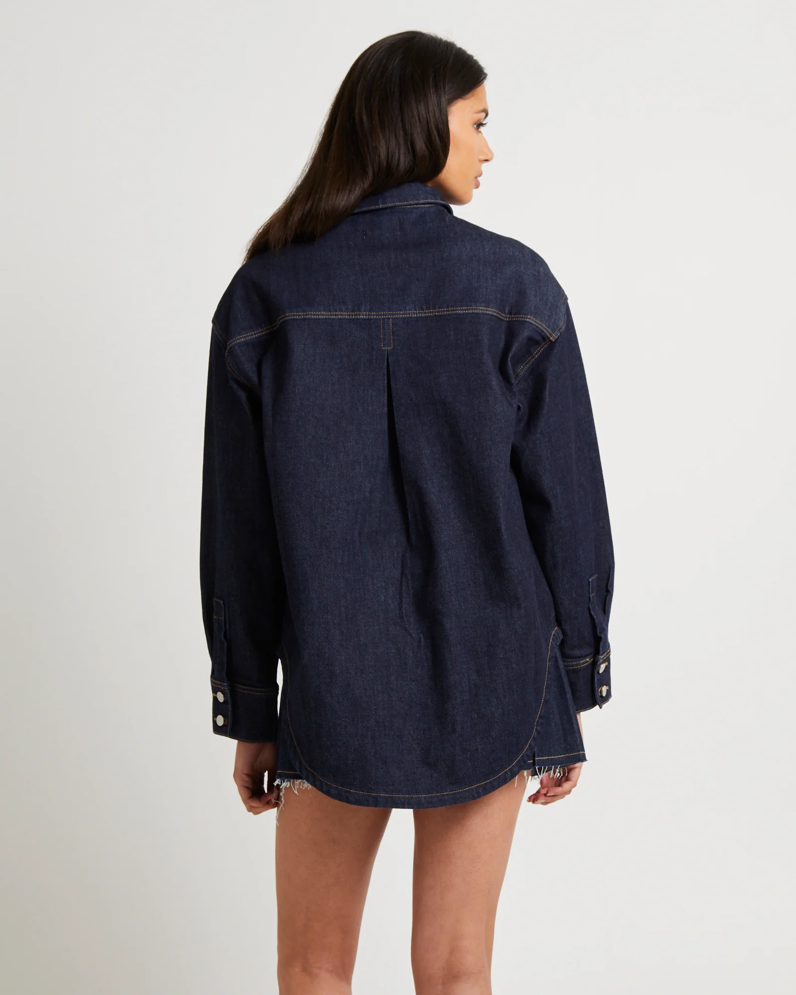 Denim Shacket Lila - Image 2