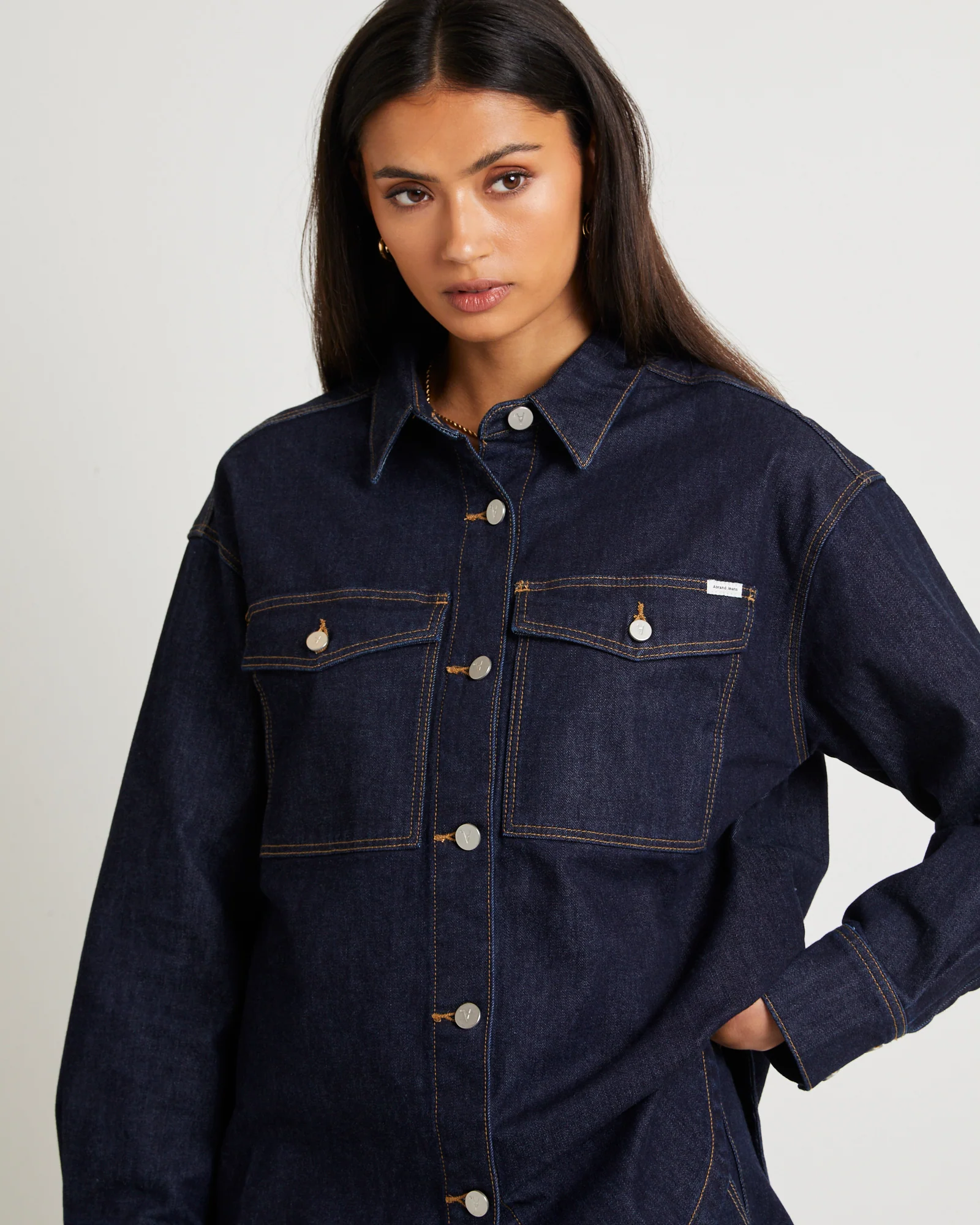 Denim Shacket Lila - Image 5