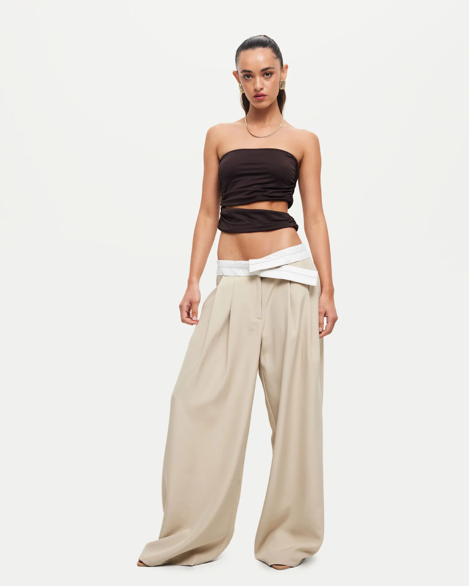 Desire Pants in Oyster - Image 3