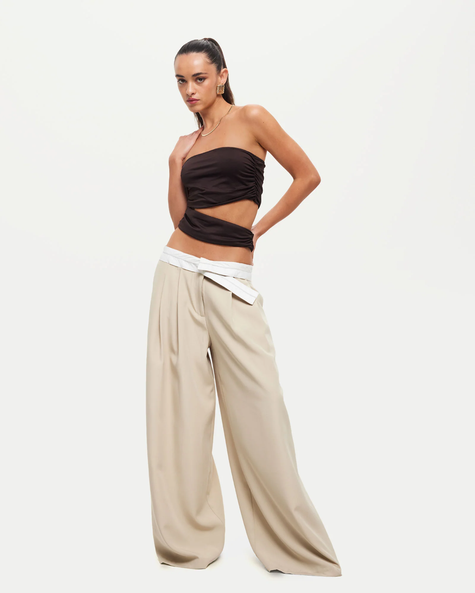 Desire Pants in Oyster - Image 5