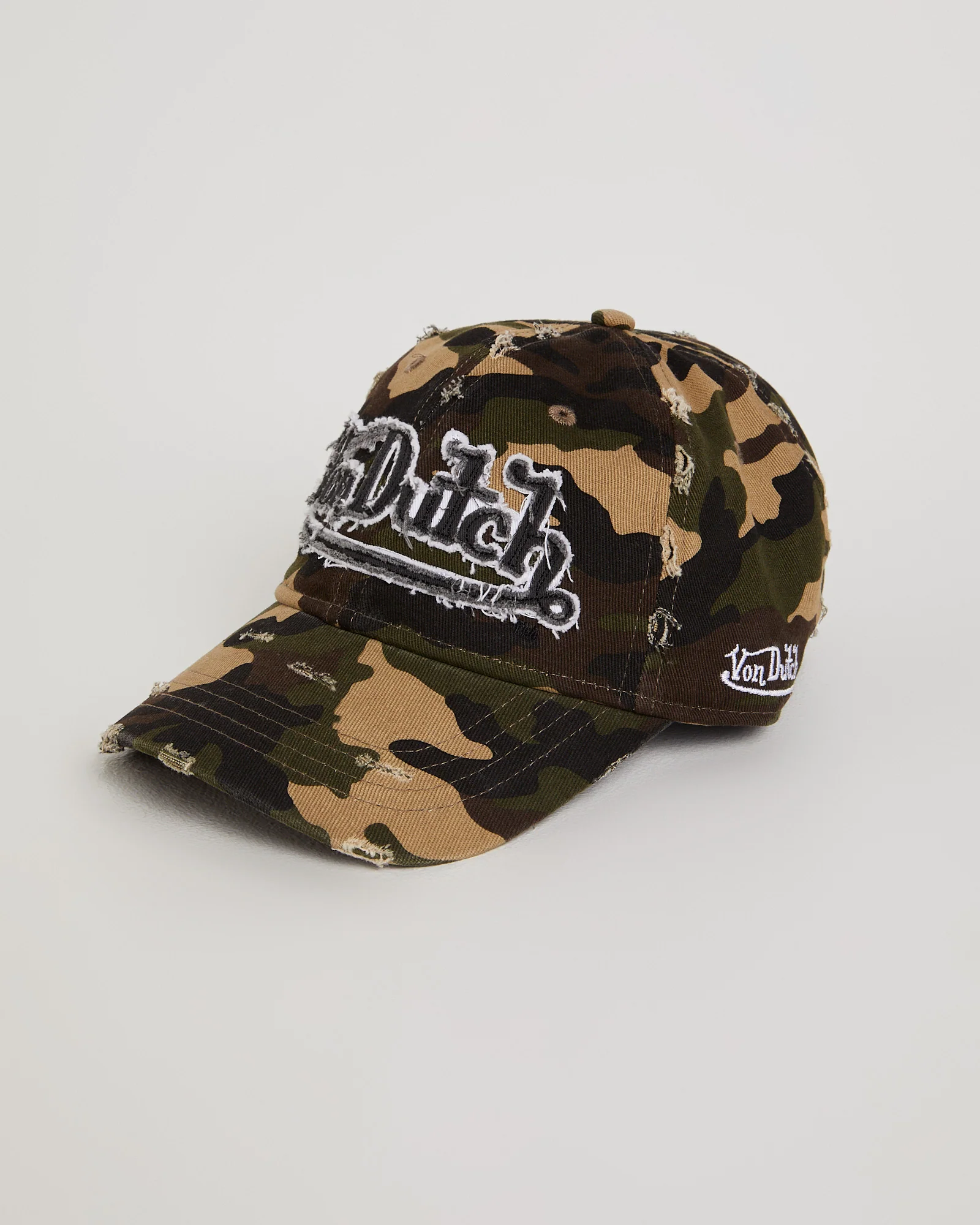 Destroyed Twill Logo Dad Cap - Image 2