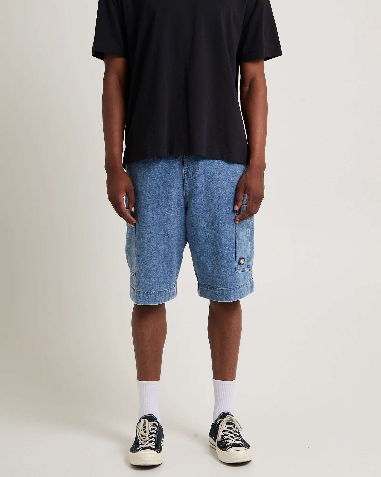 Dickies Cargo Chute Denim Shorts