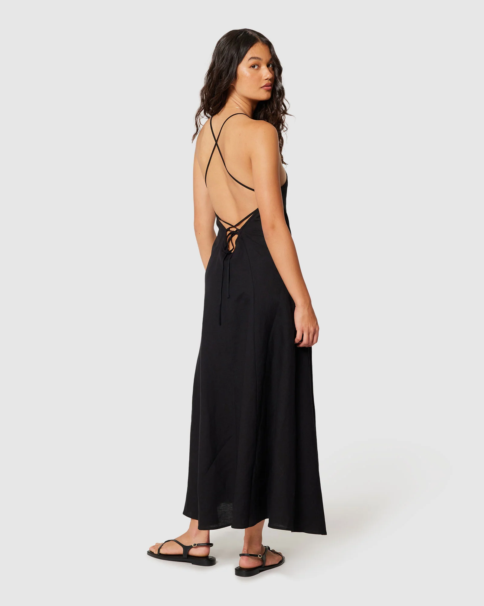Dinali Linen Dress - Image 2