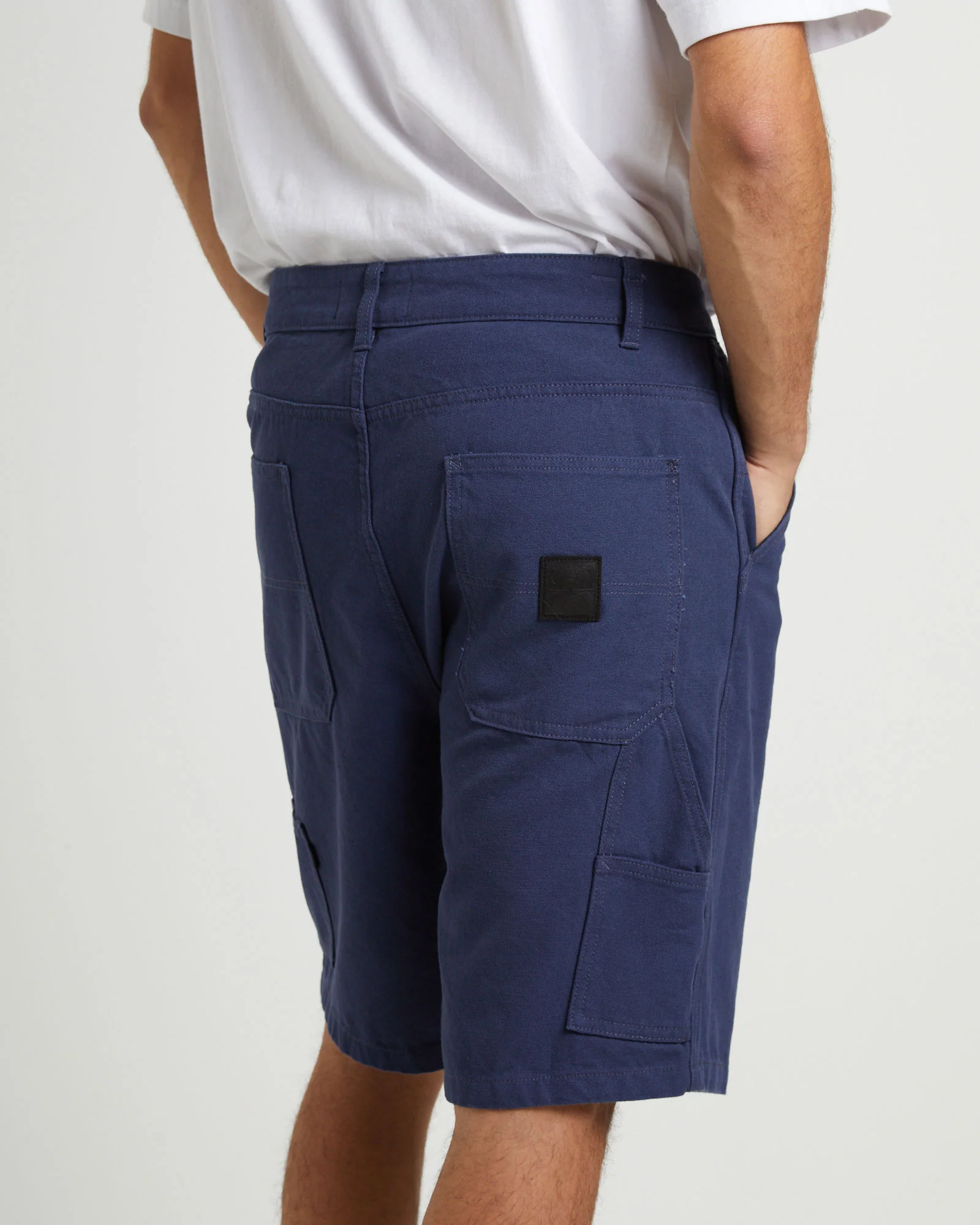 Distend Walkshorts in Cadet Navy - Image 5
