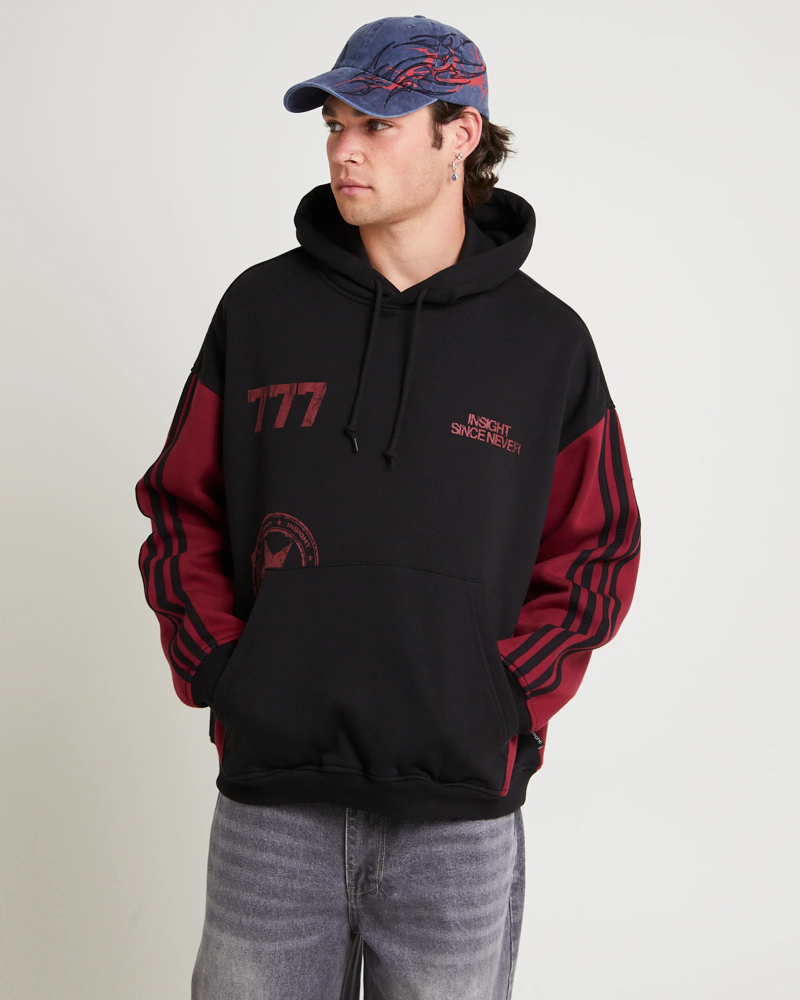 DNA Panelled Hoodie - Image 4