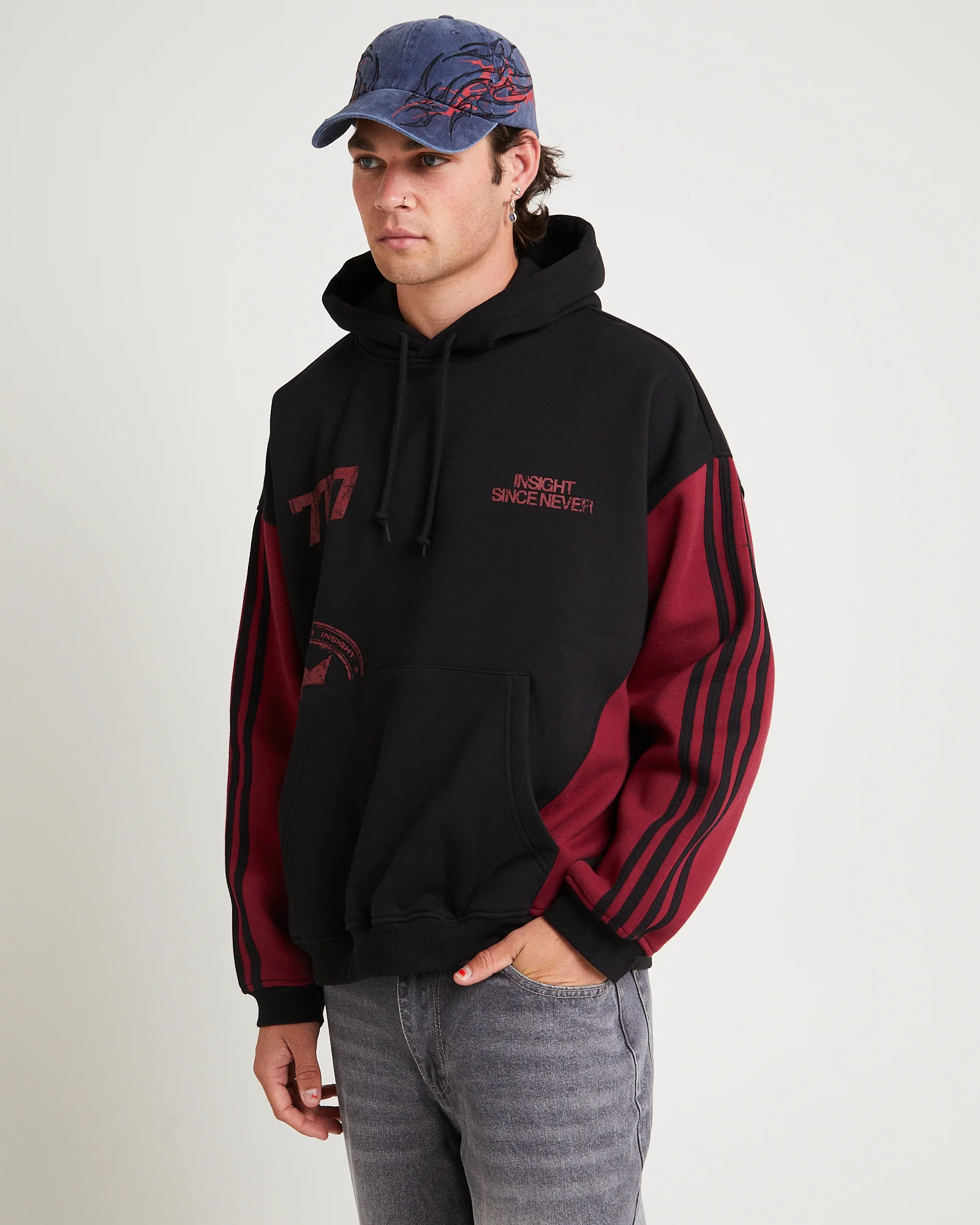 DNA Panelled Hoodie - Image 5