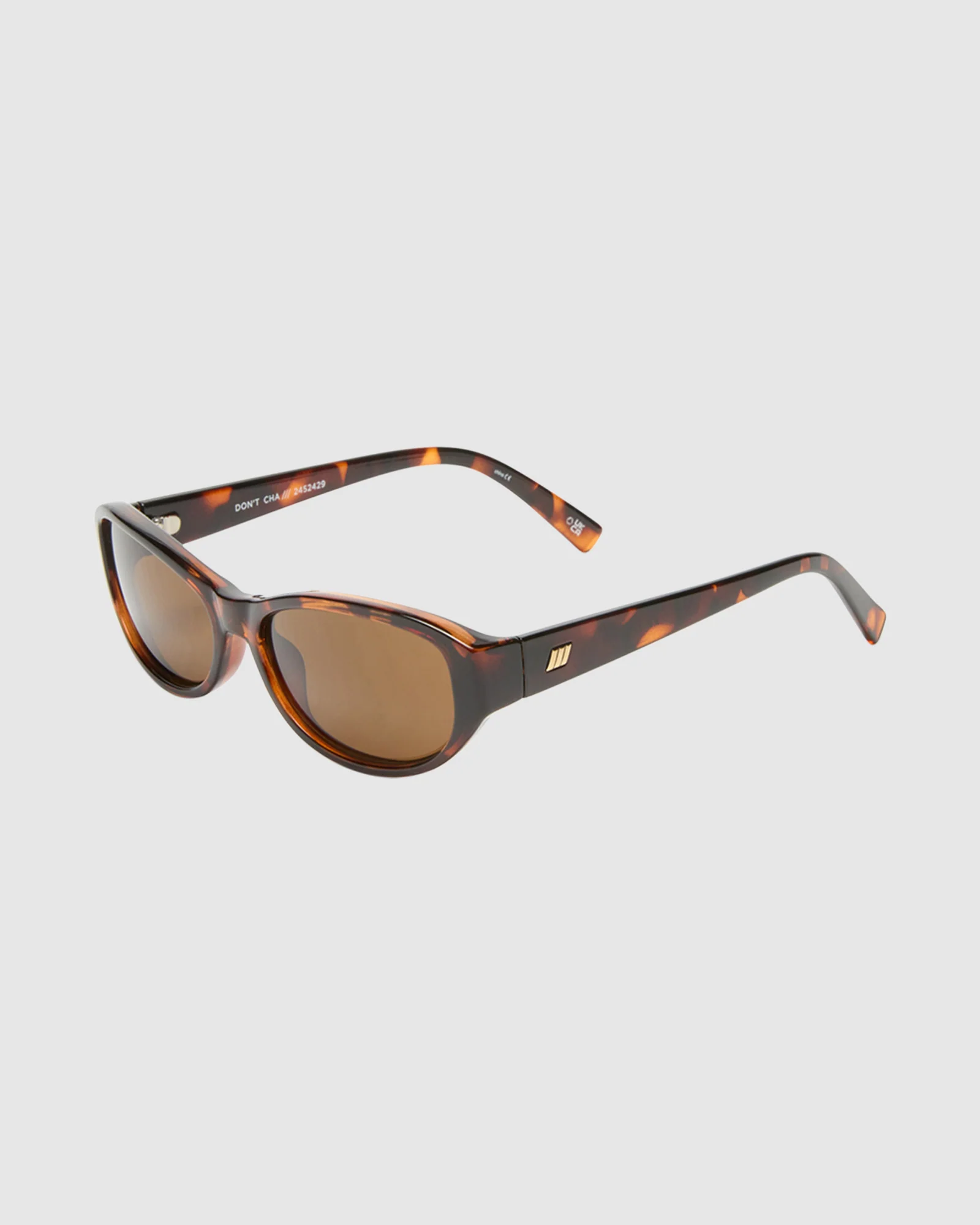 Don't Cha Sunglasses Tort/Brown Mono - Image 2
