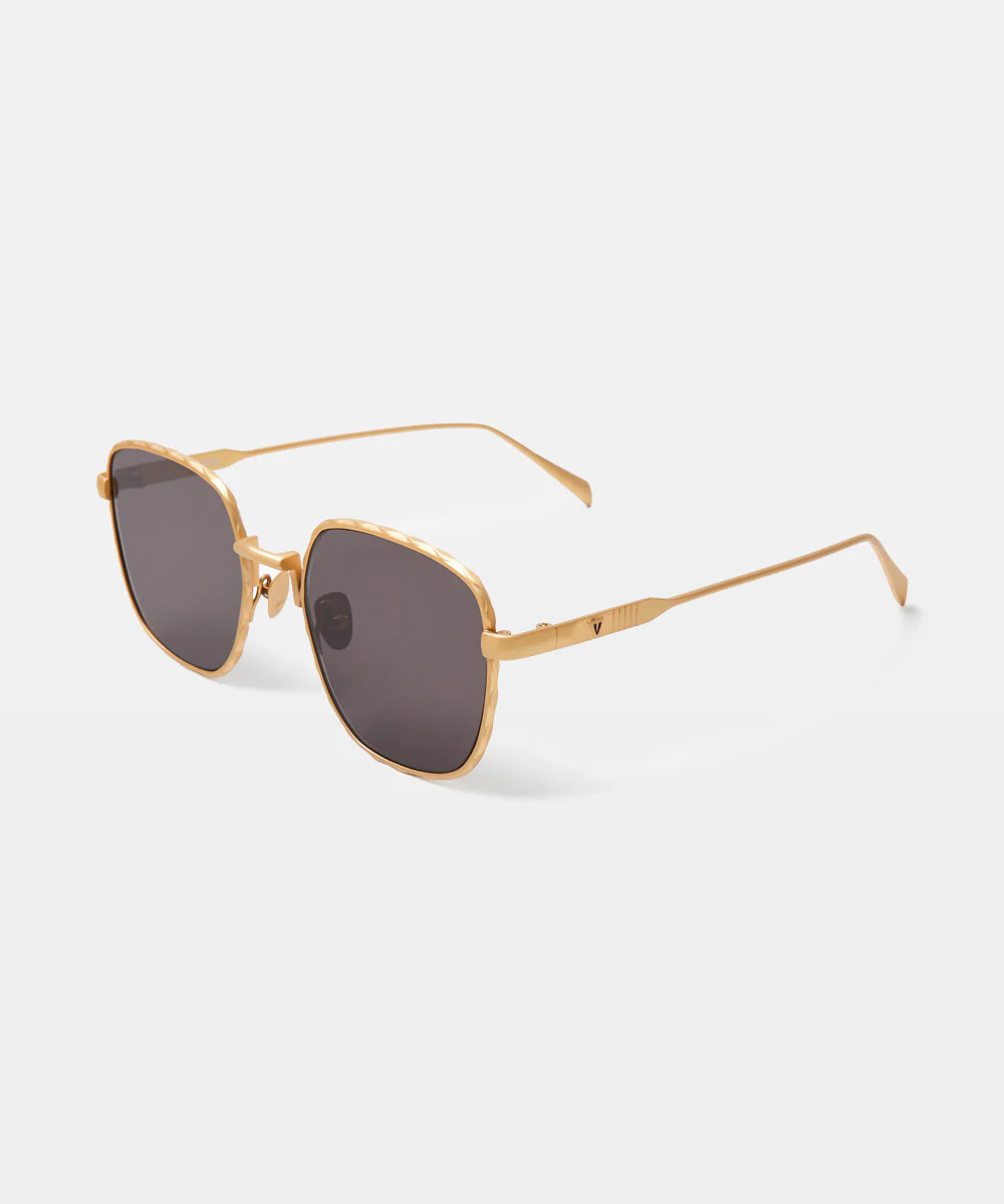 Dotan Sunglasses Brushed Gold - Image 2