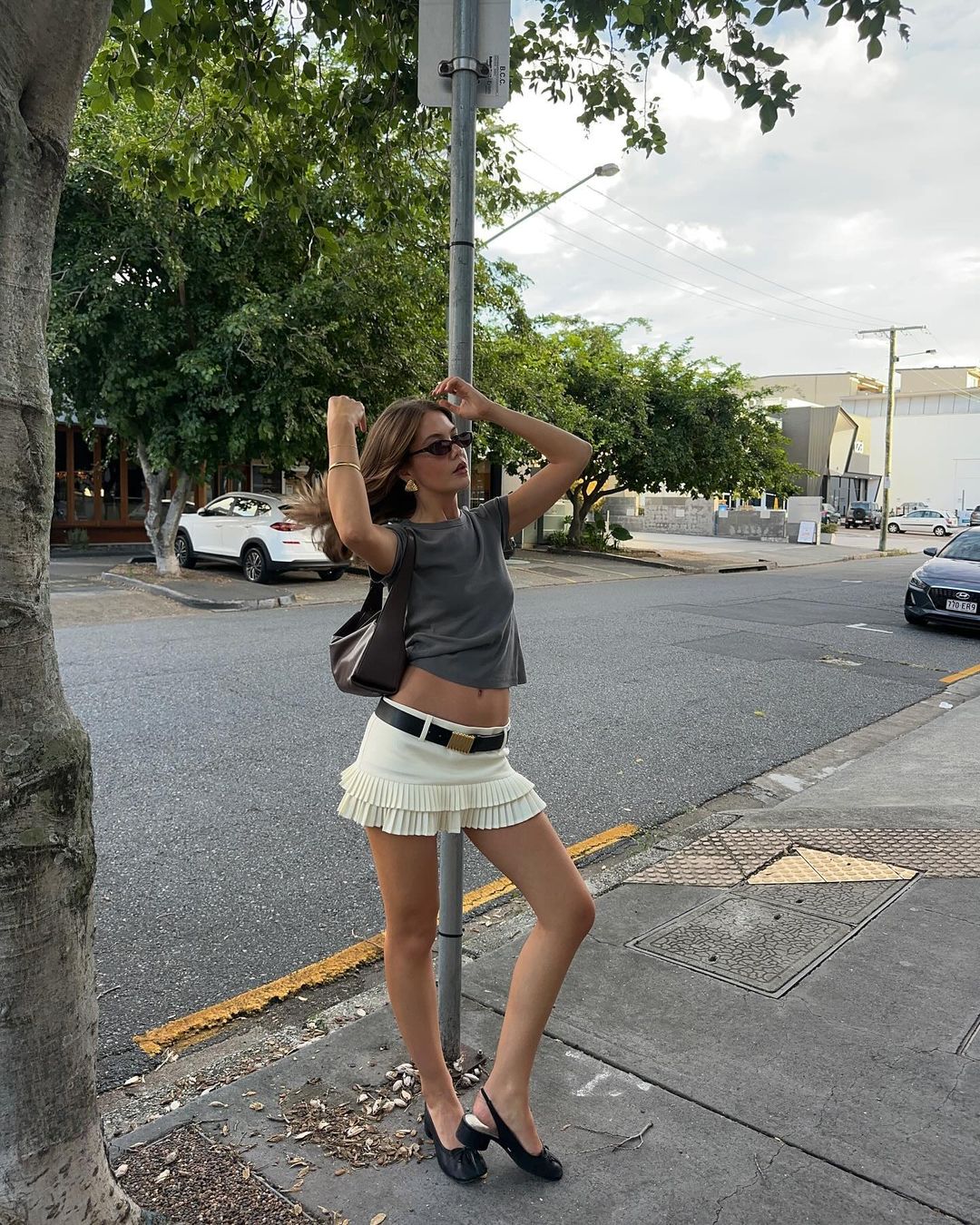 Double Ruffle Mini Skort - Image 2