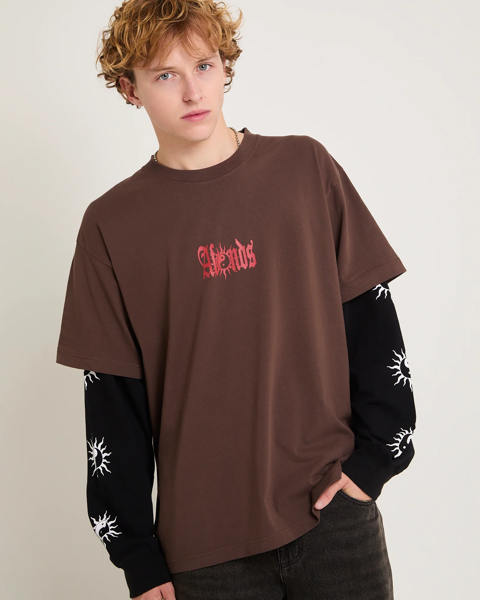 Double Trouble Layered Boxy T-Shirt - Image 5