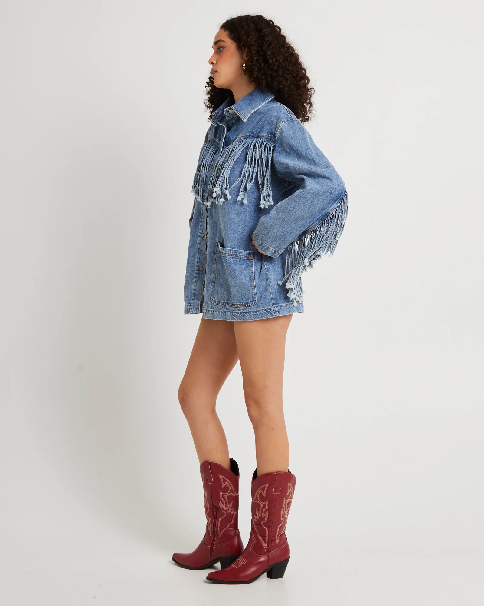 Dreamweaver Denim Jacket 90's Stone - Image 4