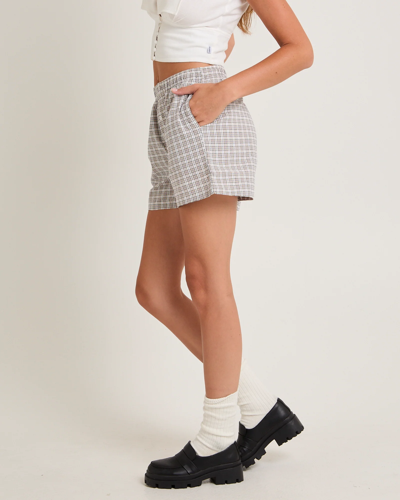 Drew Seersucker Boxer Shorts - Image 4