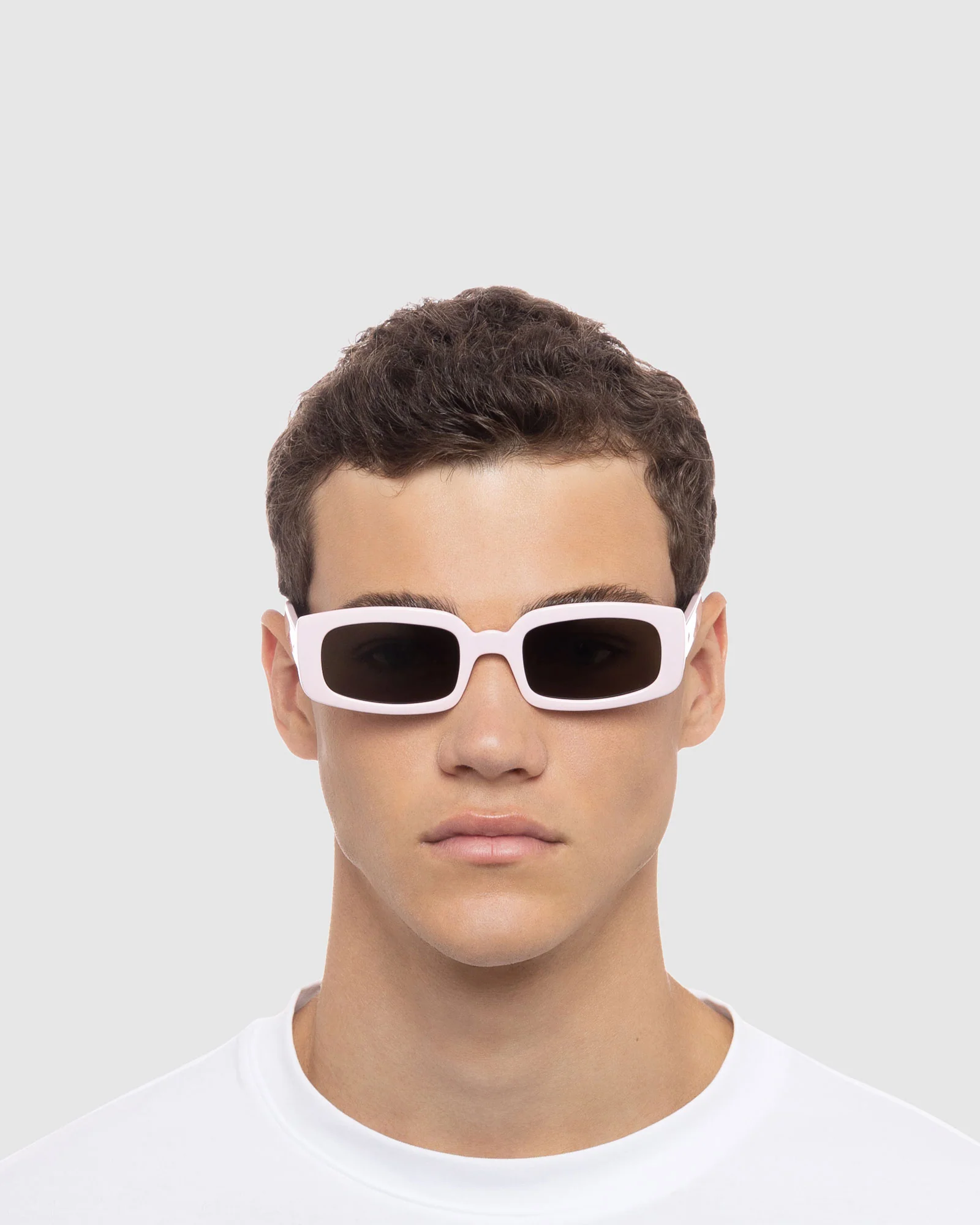 Dynamite Sunglasses in Pink Salt/Khaki Mono - Image 6