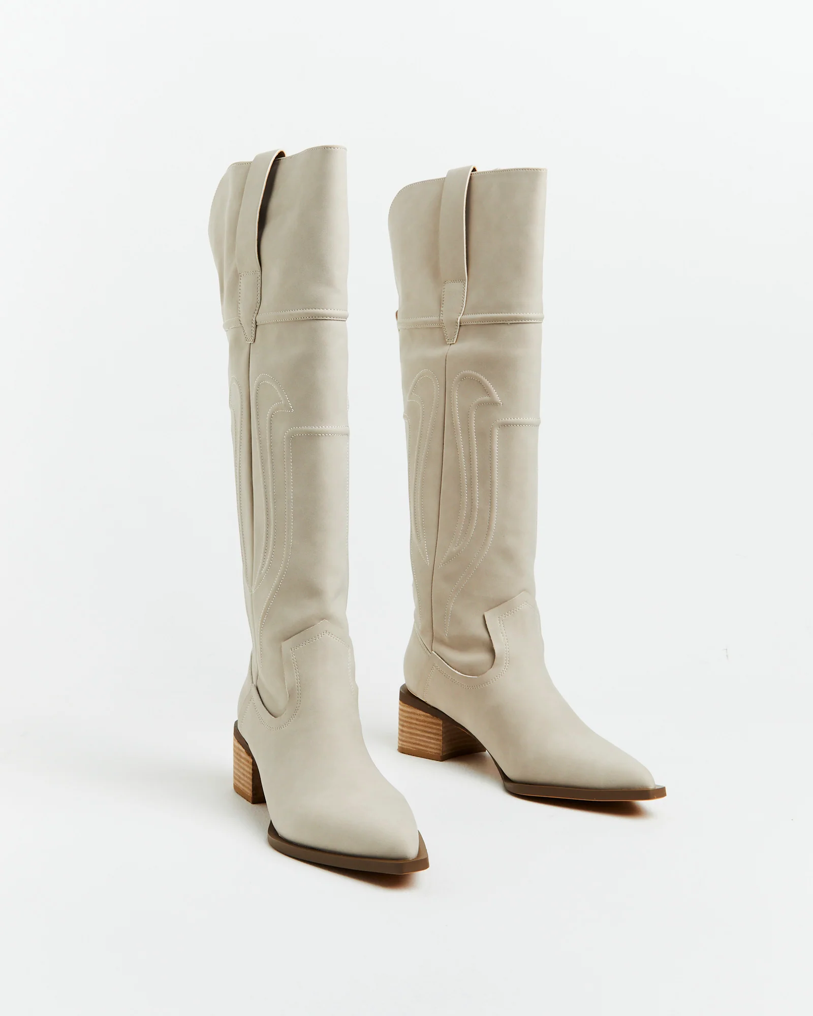 Dynasty Cowboy Boot in Nubuk - Image 3