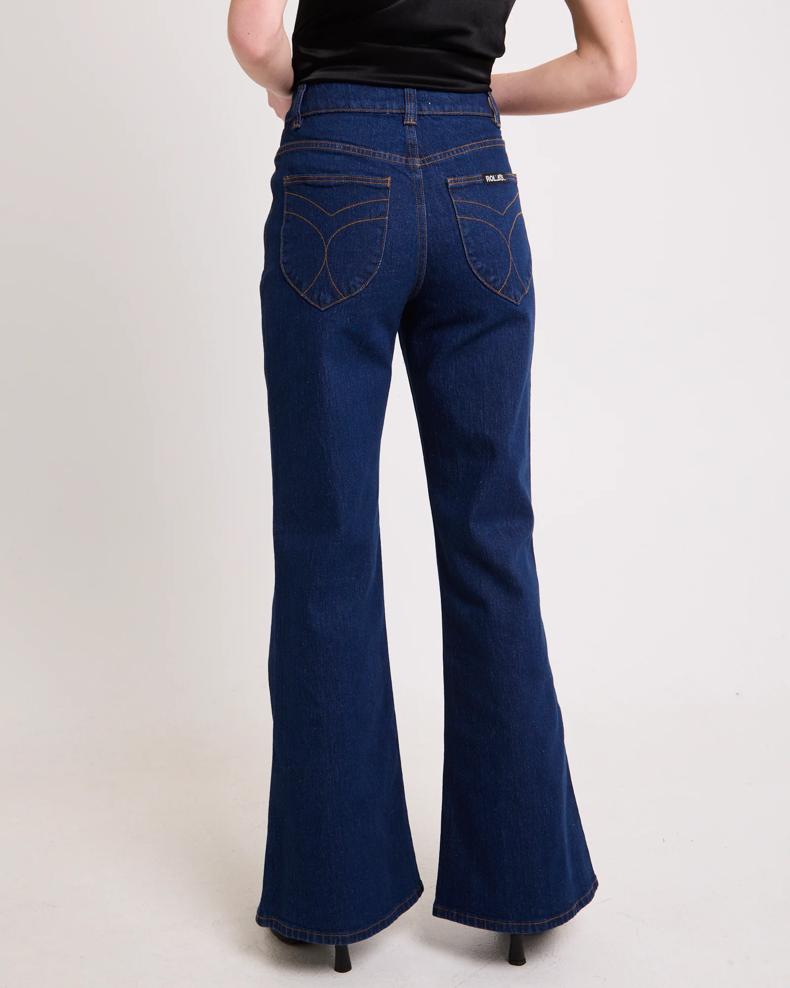 Eastcoast Flare Denim Jeans Celeste Riley Blue - Image 5