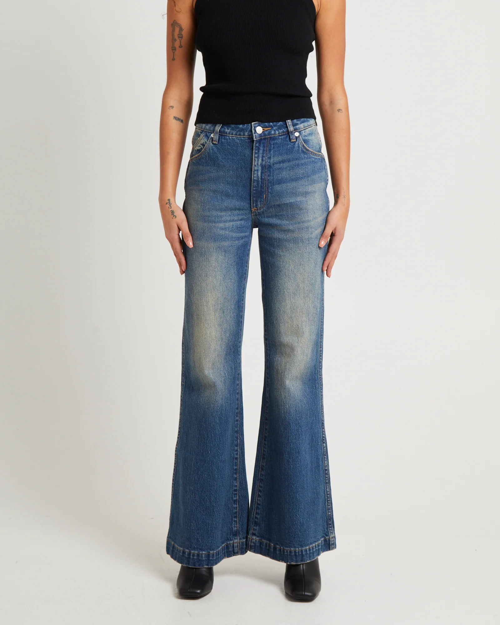 Eastcoast Flare Denim Jeans - Twilight