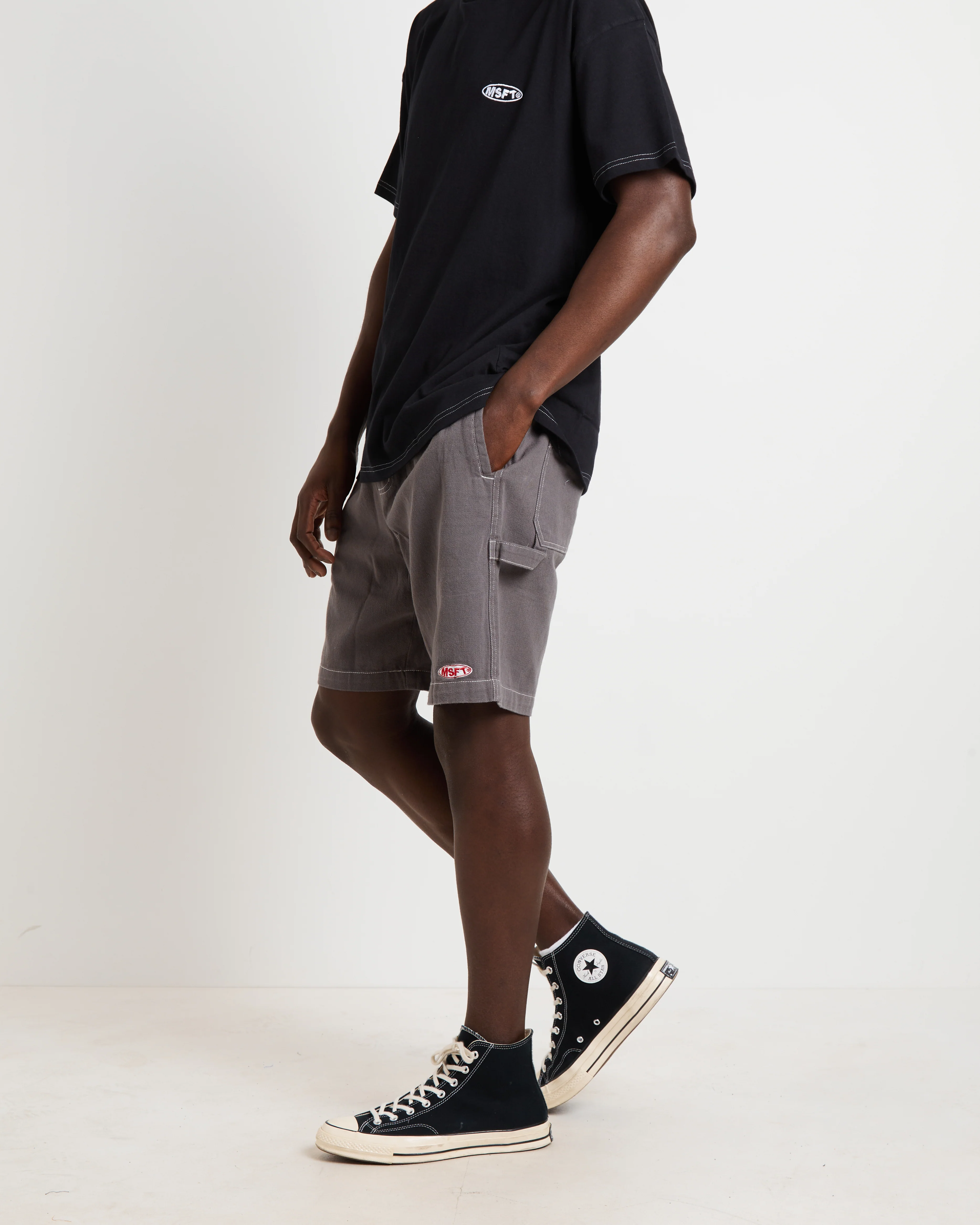 Edge Of Care 20" Shorts in Ridge Grey - Image 4