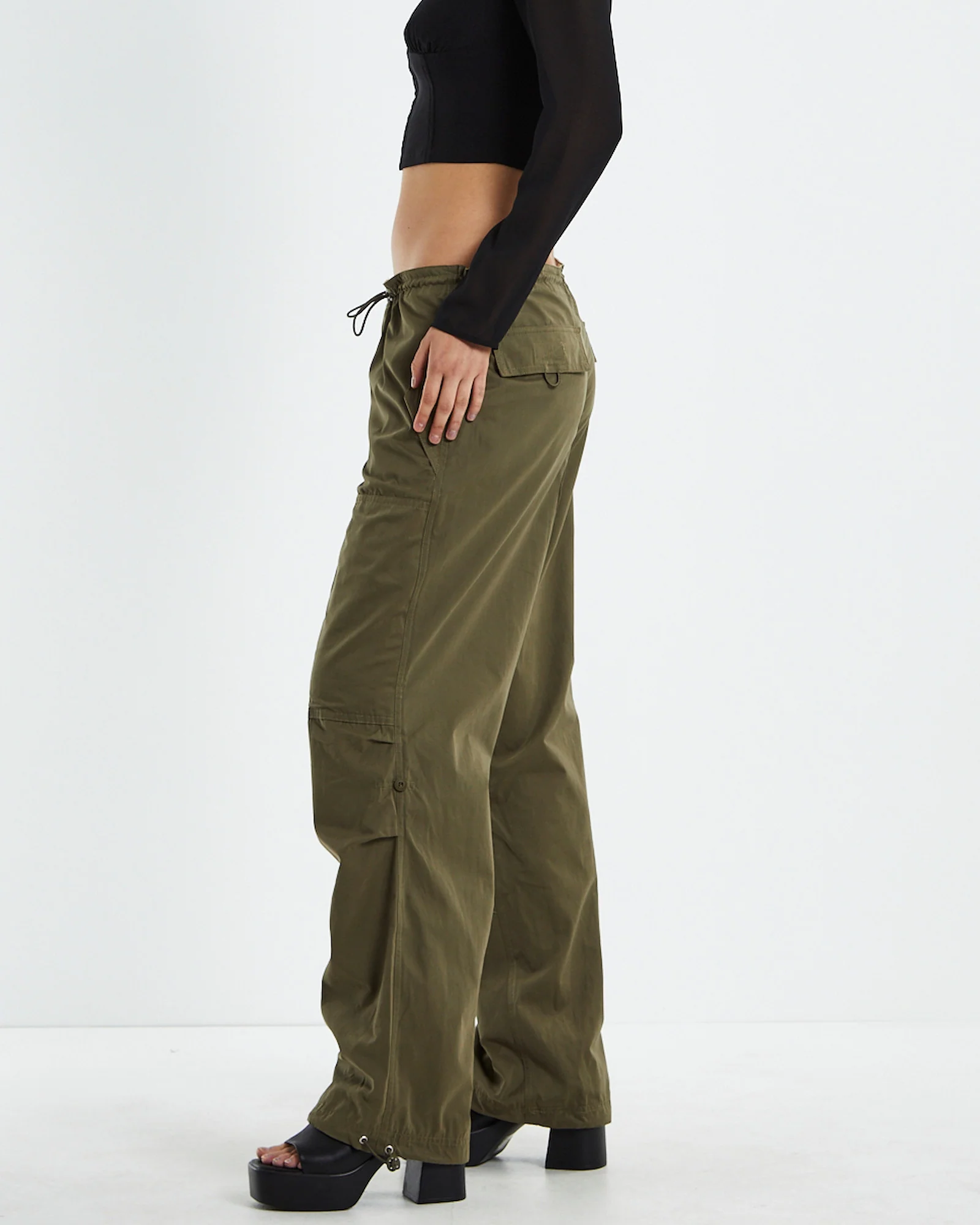 Effie Cargo Parachute Pants - Image 4
