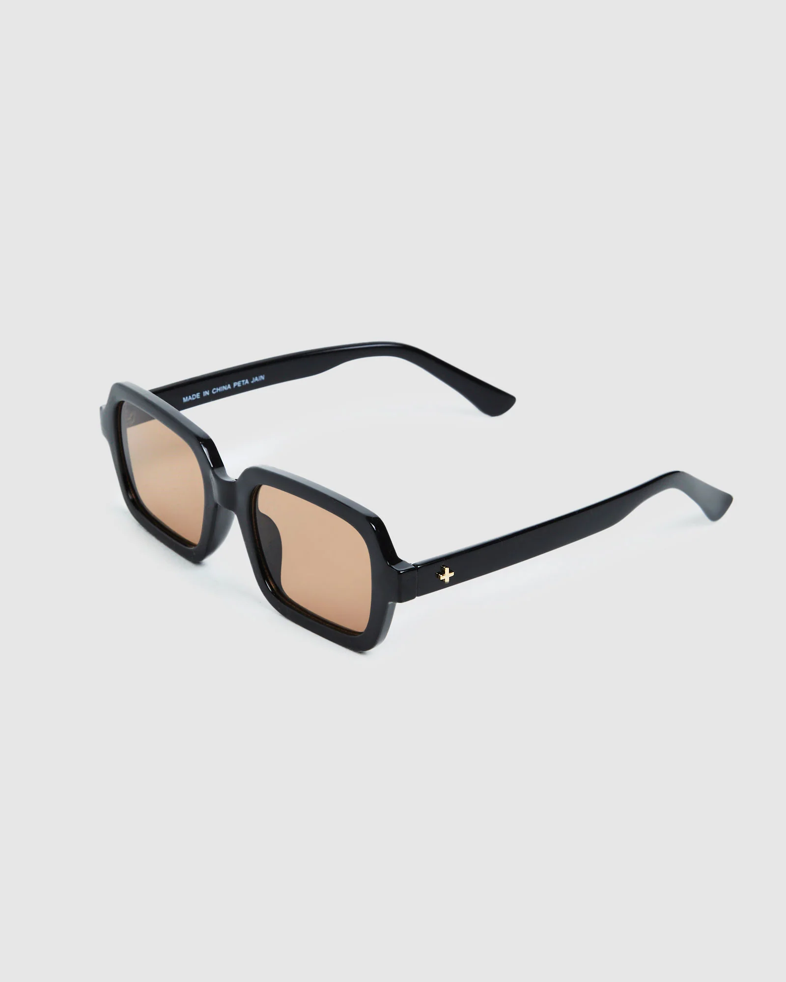 Elise Sunglasses Black/Brown - Image 3