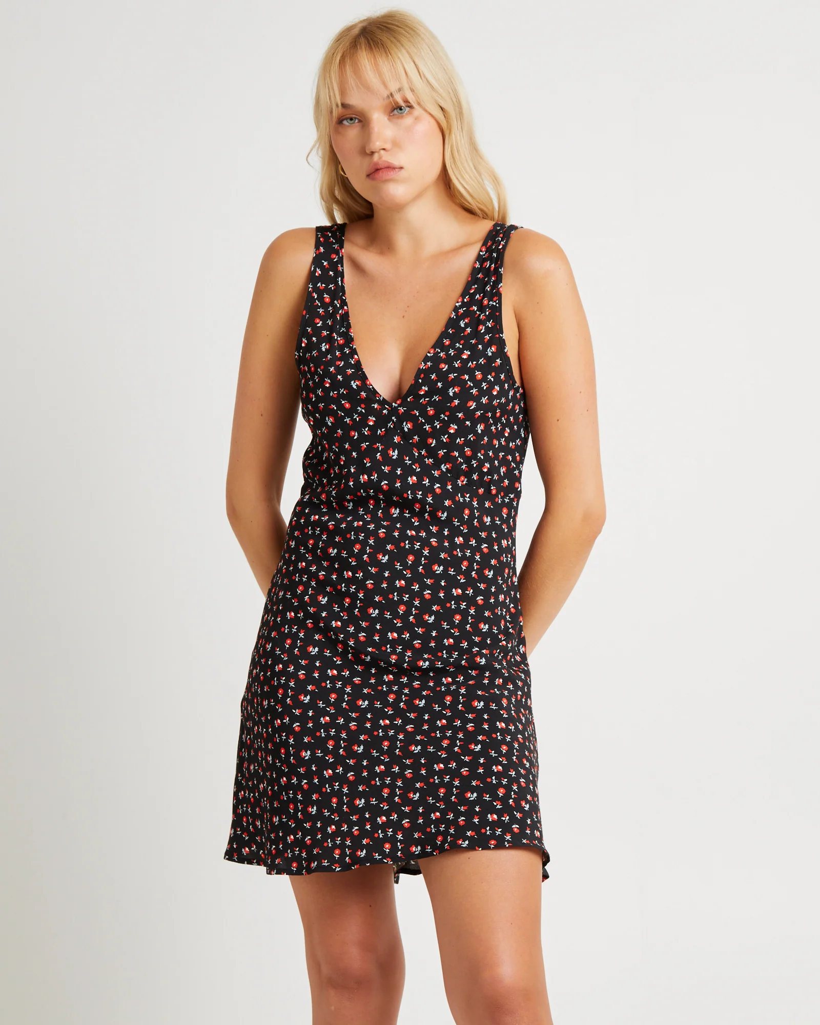 Eliza Mini Dress Alpine Floral - Image 3