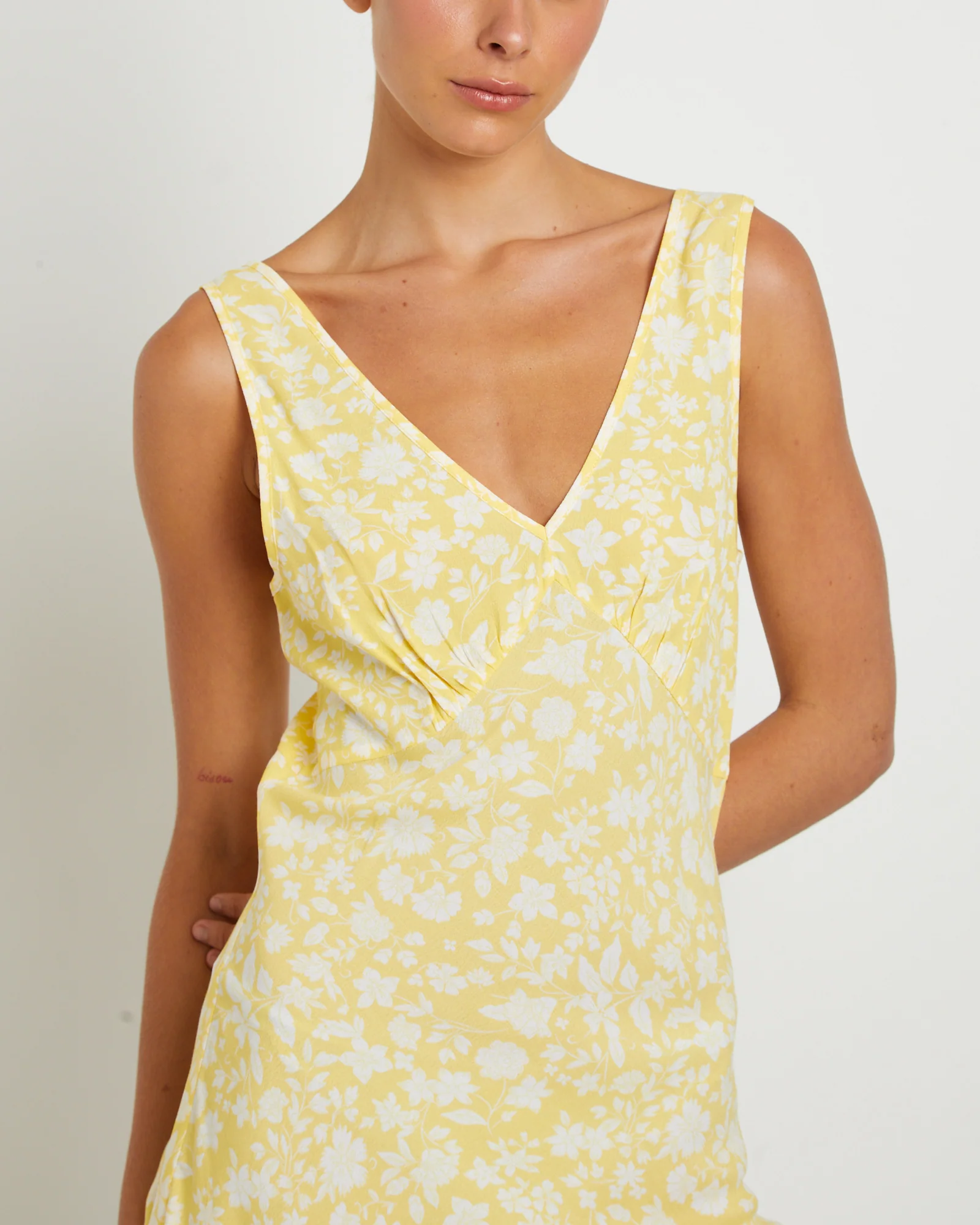 Eliza Mini Dress in Valerie Floral - Image 5
