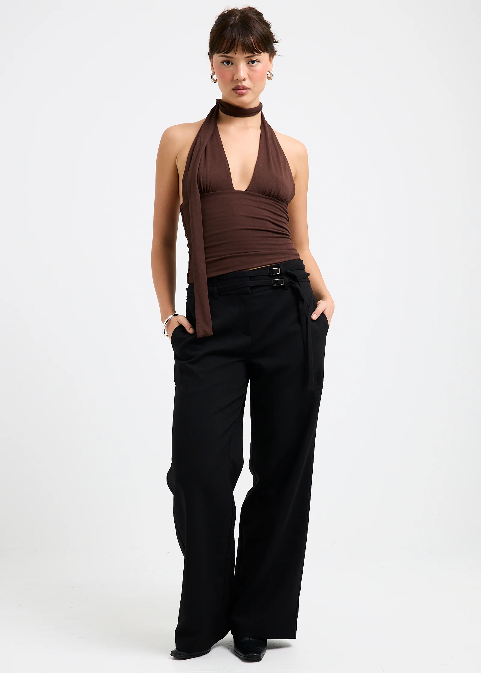 Eloise Halter Scarf Top - Image 3