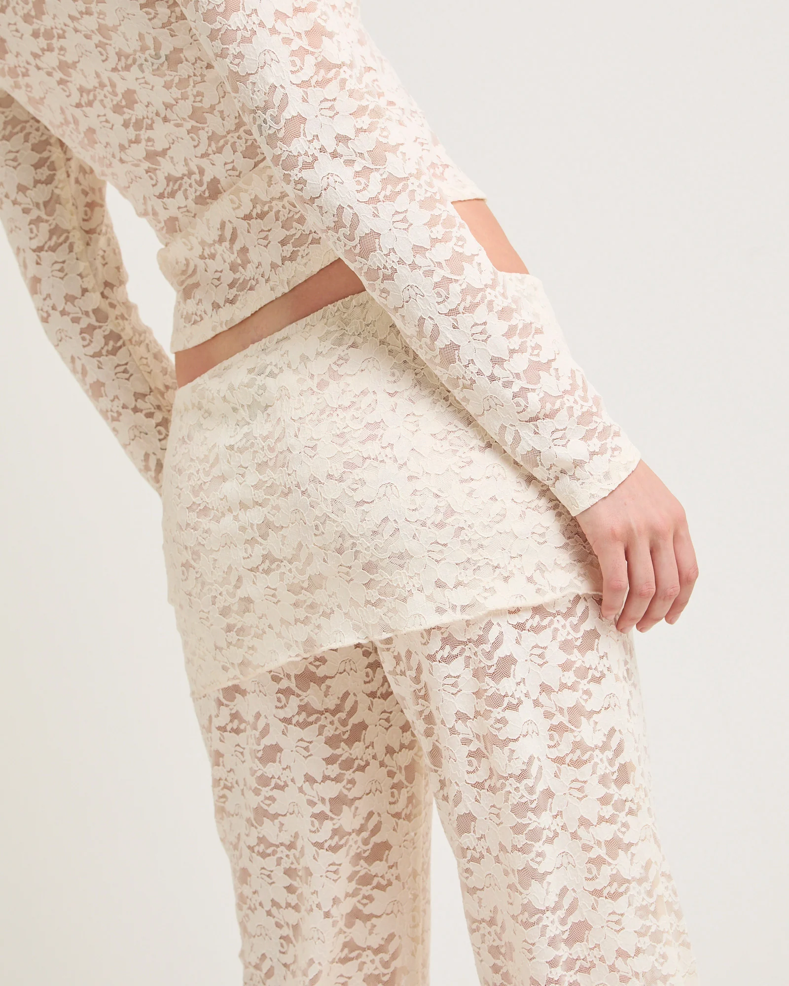 Eloise Lace Skirt Pants - Image 5