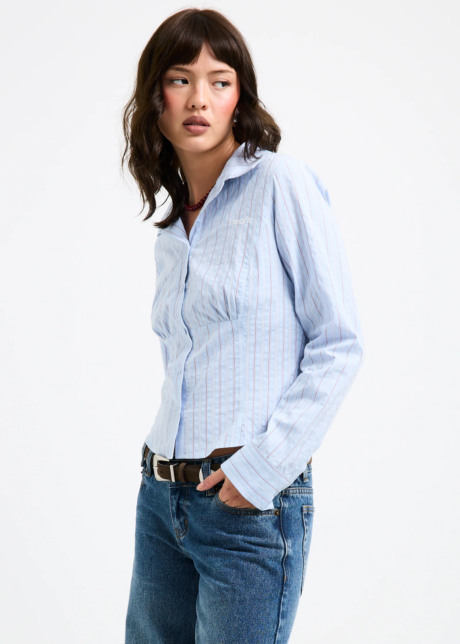 Enora Tailored Long Sleeve Shirt - Image 3
