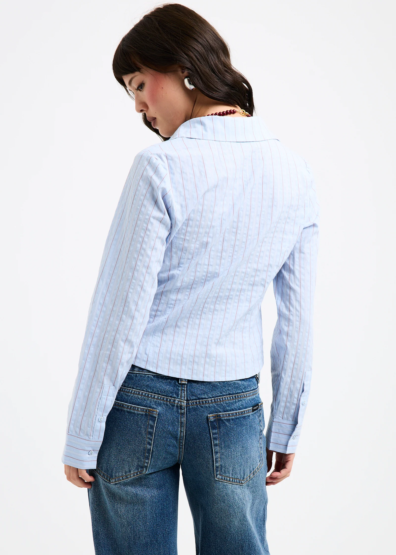Enora Tailored Long Sleeve Shirt - Image 4
