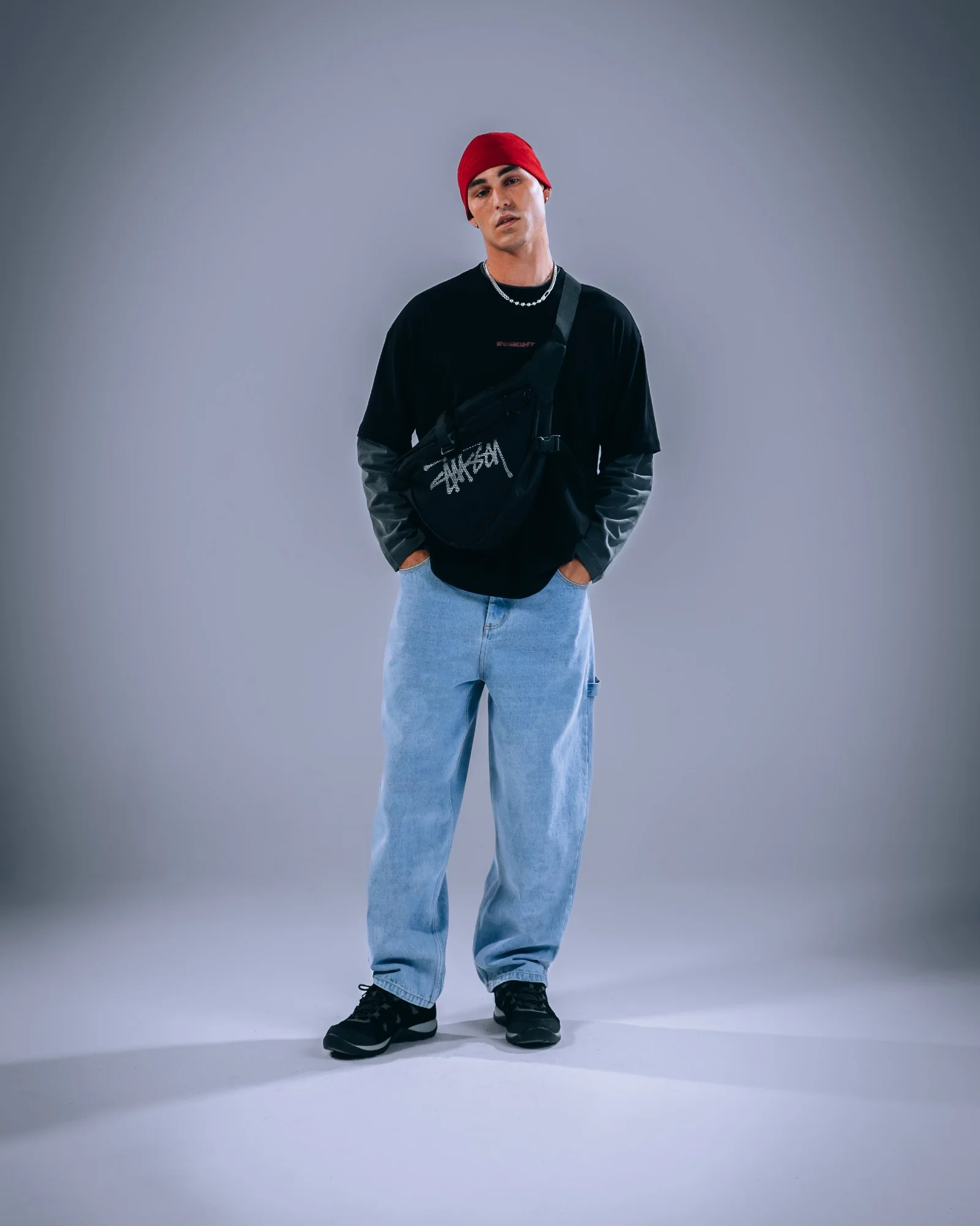 Establish Double Sleeve Long Sleeve T-Shirt