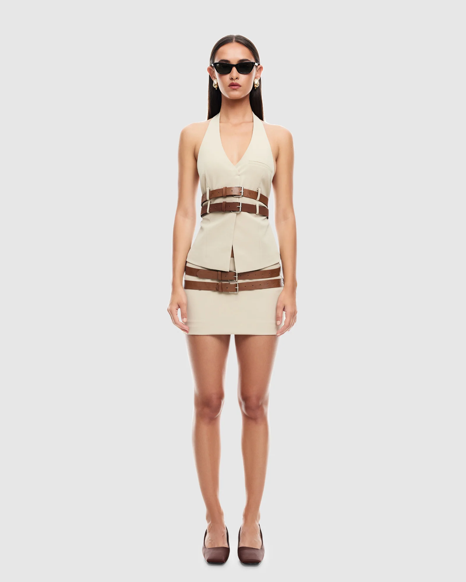 Ethereal Buckle Mini Skirt - Image 3