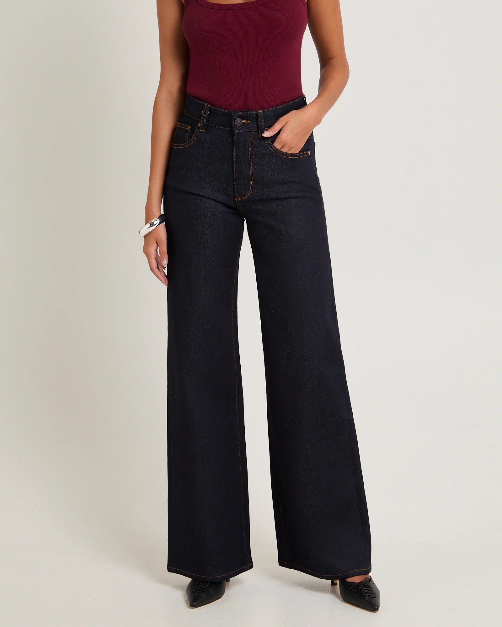 Eva Wide Denim Jeans