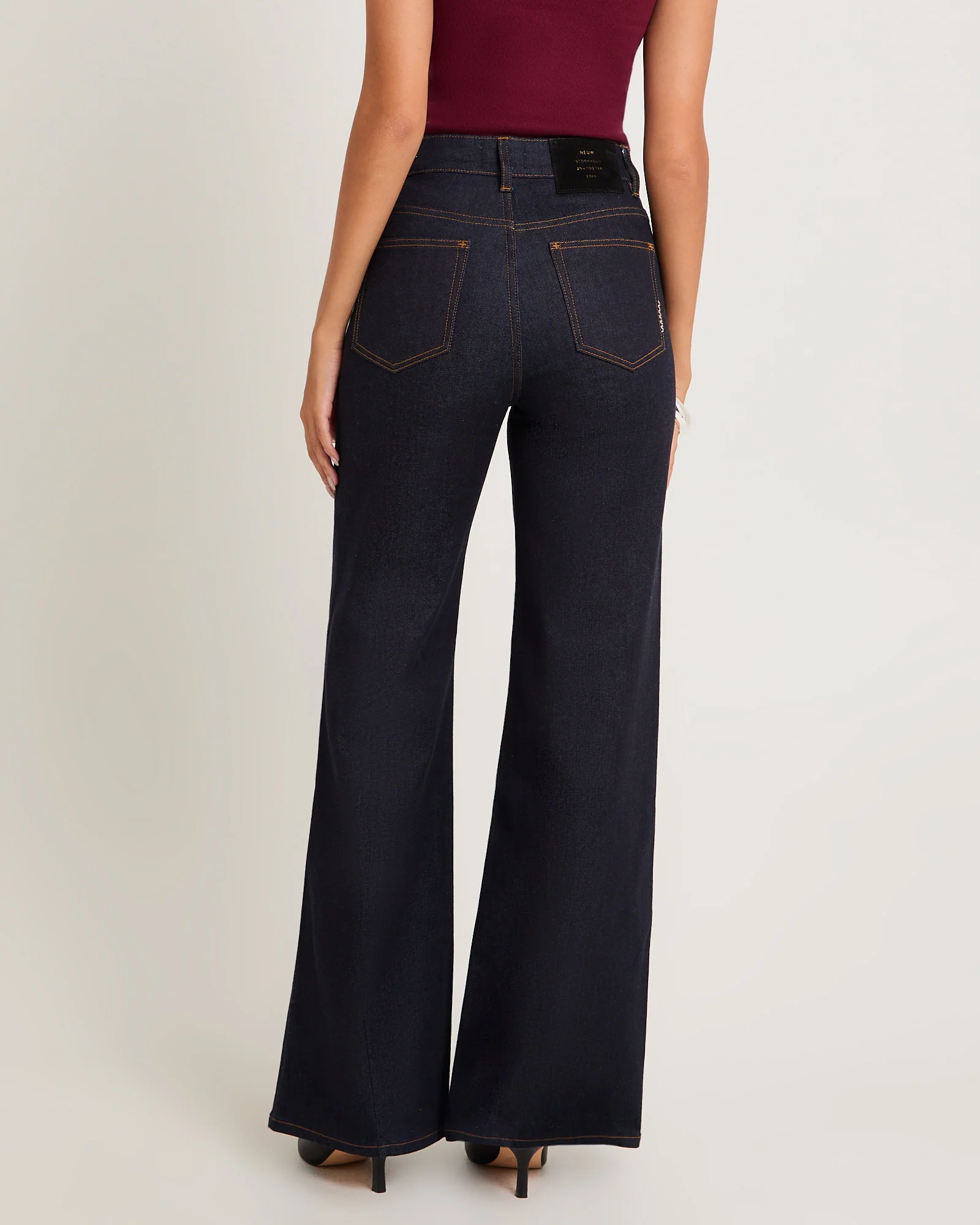 Eva Wide Denim Jeans - Image 2